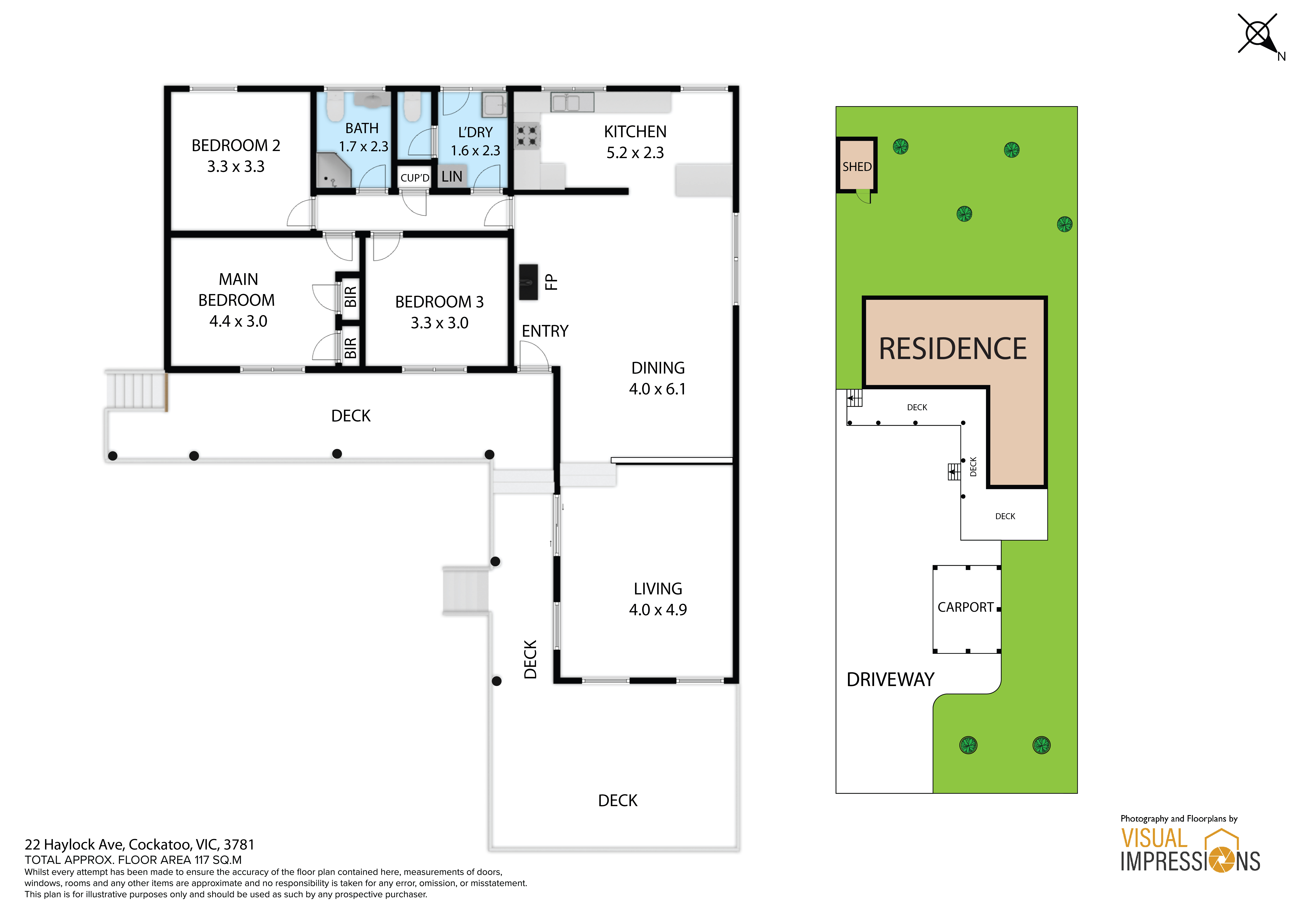 3-bedroom house at 22 Haylock Avenue, Cockatoo, VIC 3781, Cardinia, Victoria