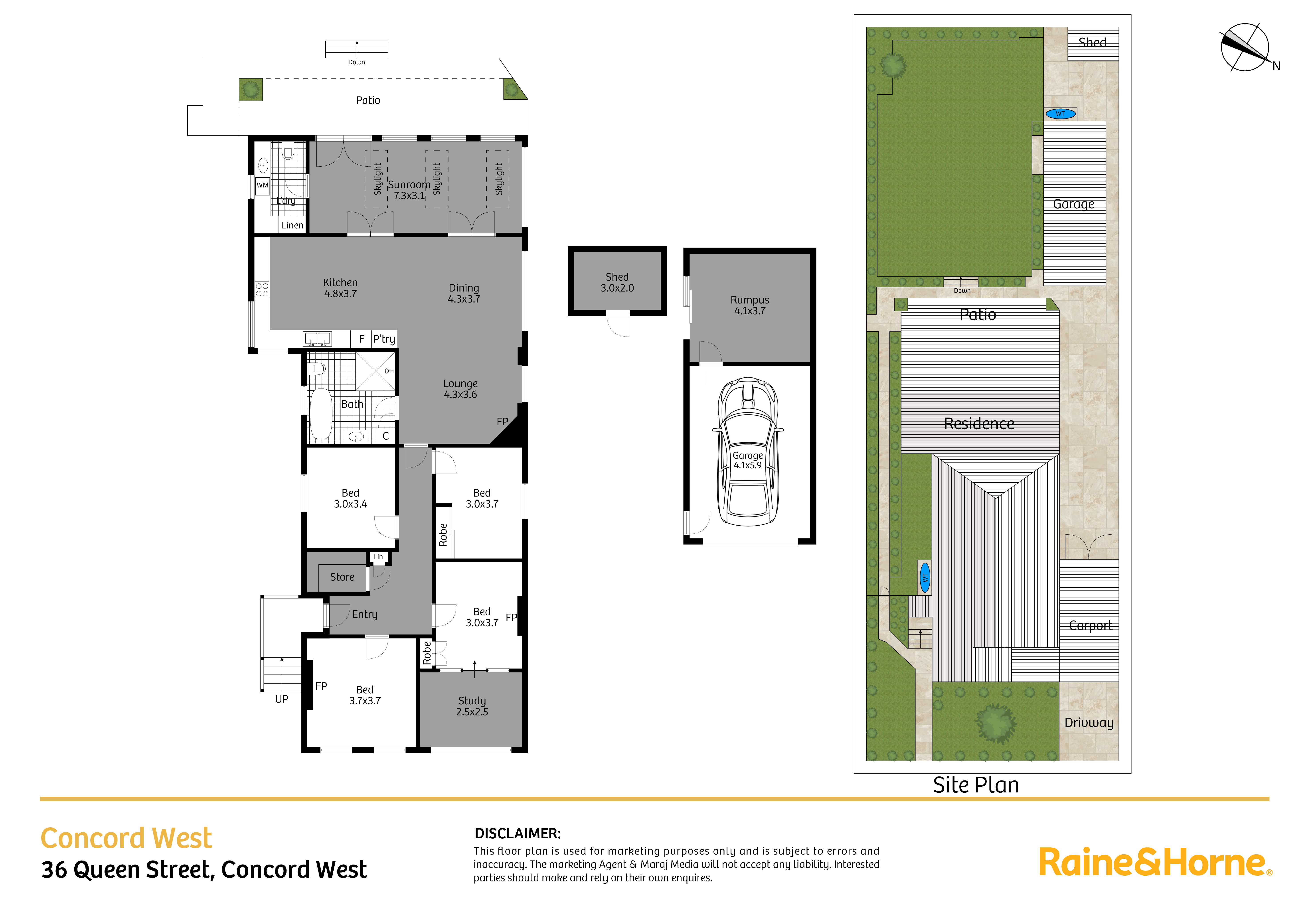 4-bedroom house at 36 Queen Street, Concord West, NSW 2138, Canada Bay, New South Wales