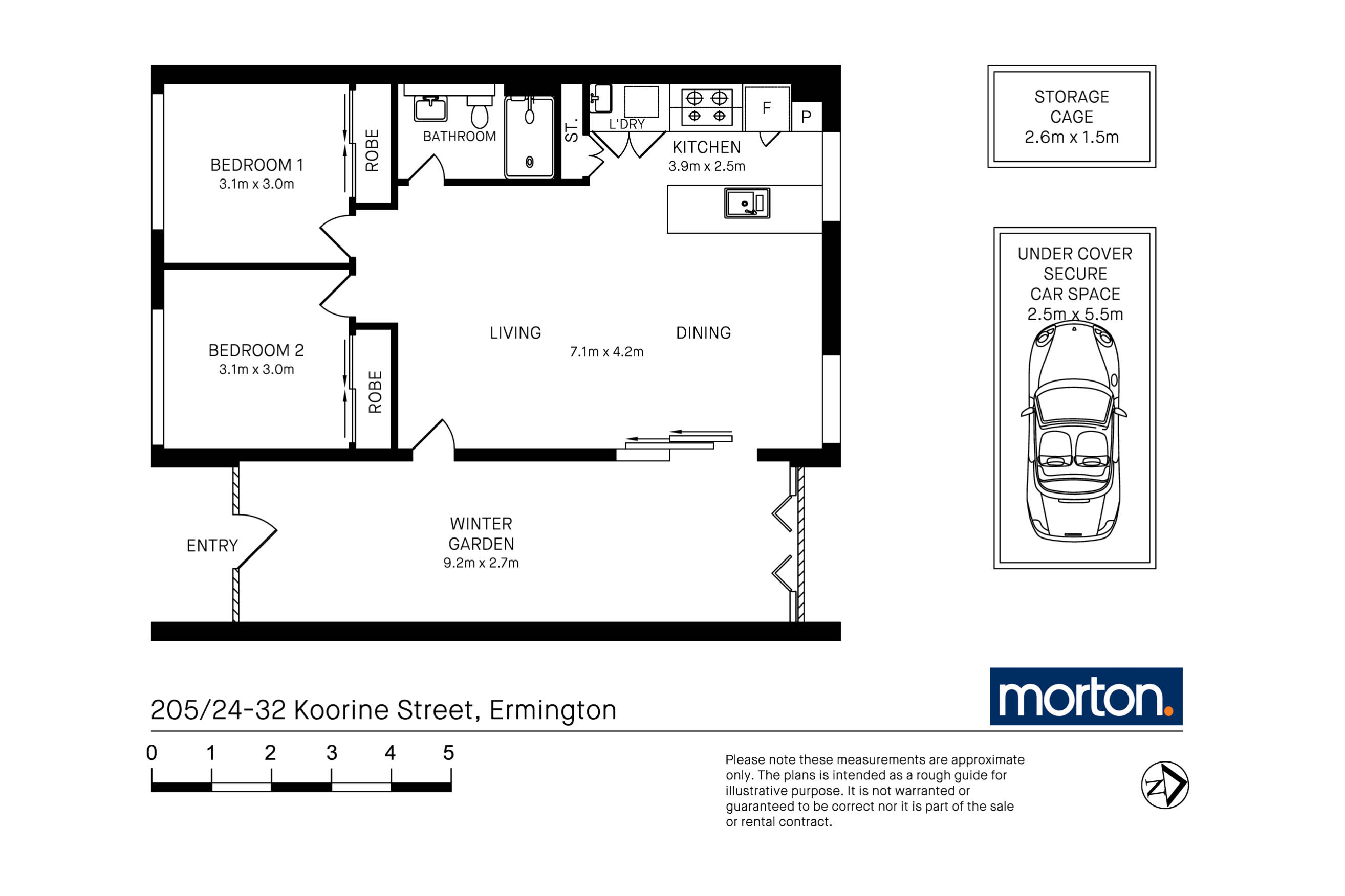 2-bedroom unit at 205/24-32 Koorine Street, Ermington, NSW 2115, Parramatta, New South Wales