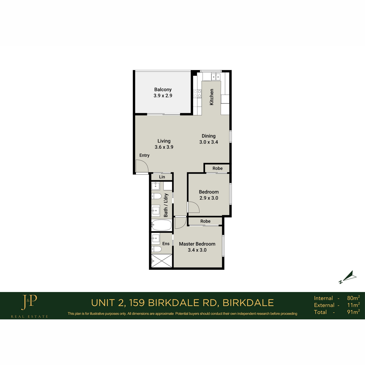 2-bedroom unit at Arise Birkdale 2 159 Birkdale Road, Birkdale QLD 4159, Redland, Queensland