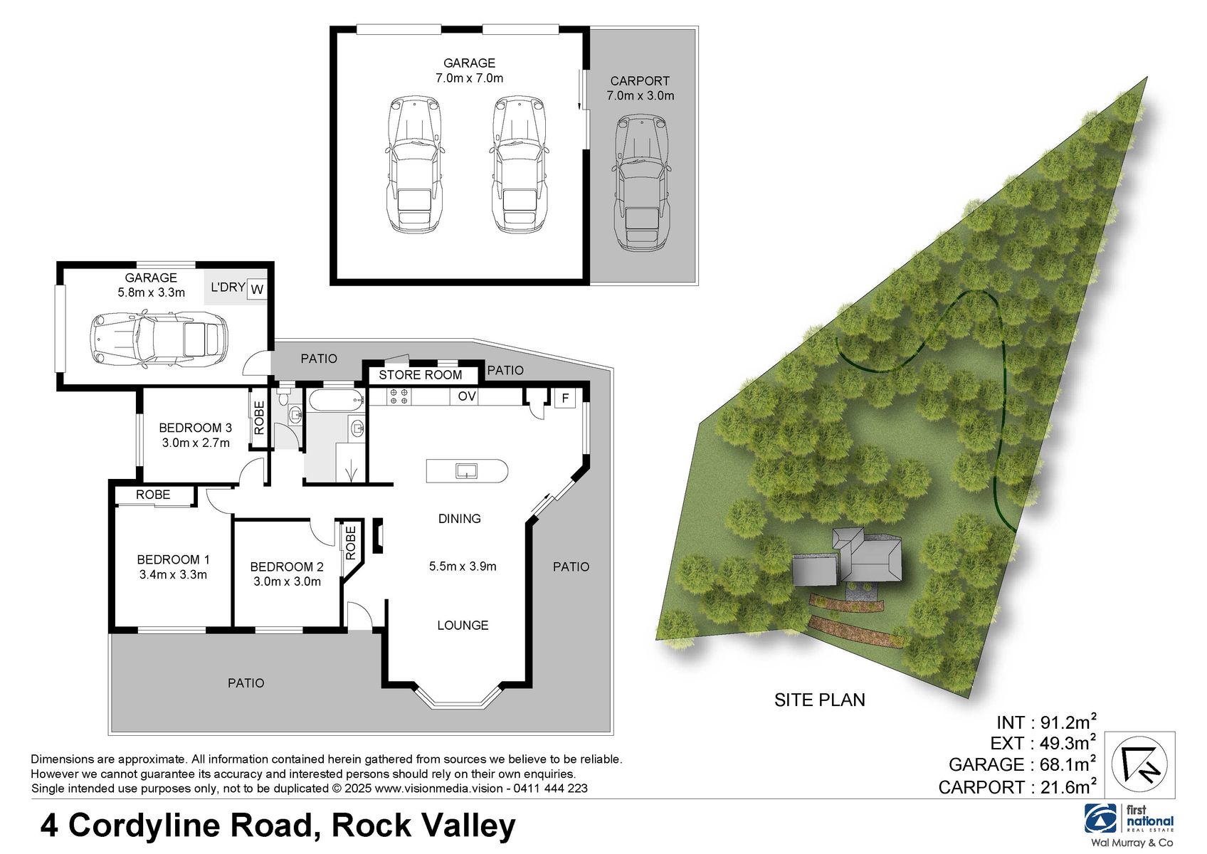 3-bedroom house at 4 Cordyline Road, Rock Valley, NSW 2480, Lismore, New South Wales