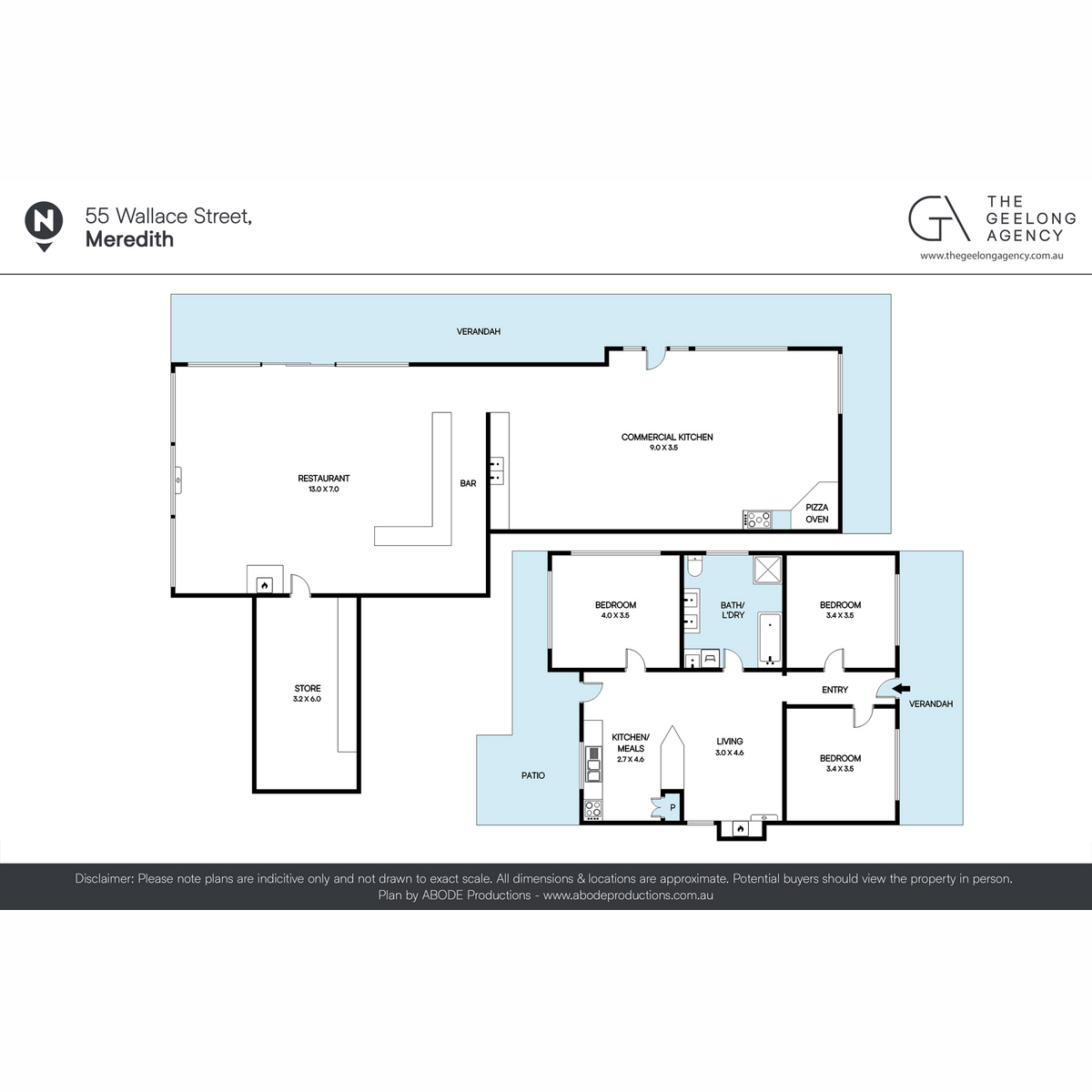 3-bedroom house at 55 WALLACE STREET, Meredith VIC 3333, Golden Plains, Victoria