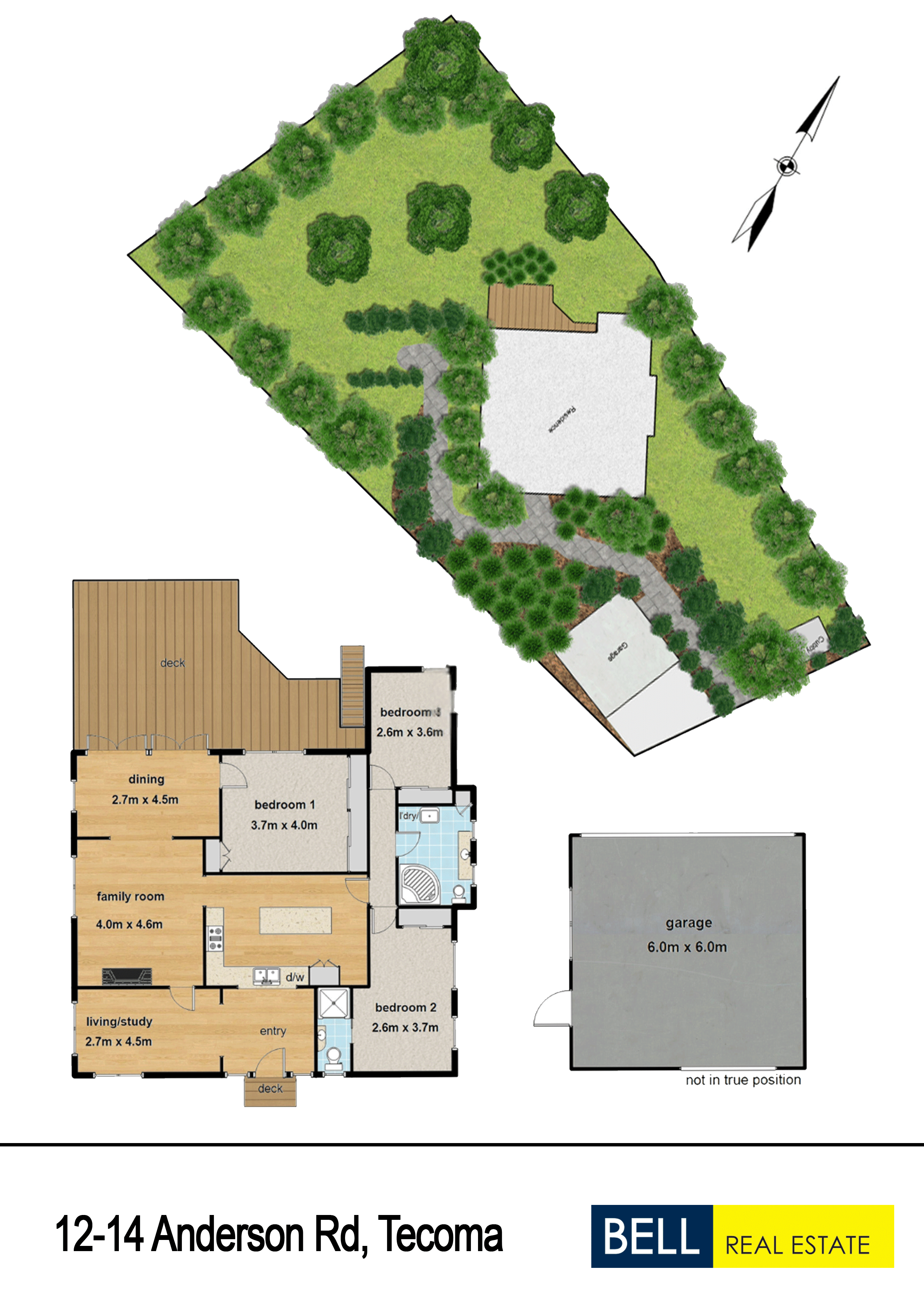 3-bedroom house at 12-14 ANDERSON ROAD, Tecoma VIC 3160, Yarra Ranges, Victoria