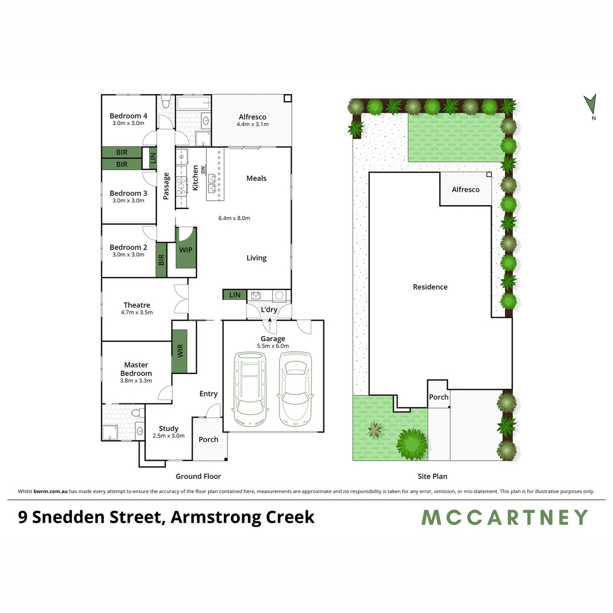 4-bedroom house at 9 Snedden Street, Armstrong Creek, VIC 3217, Greater Geelong, Victoria