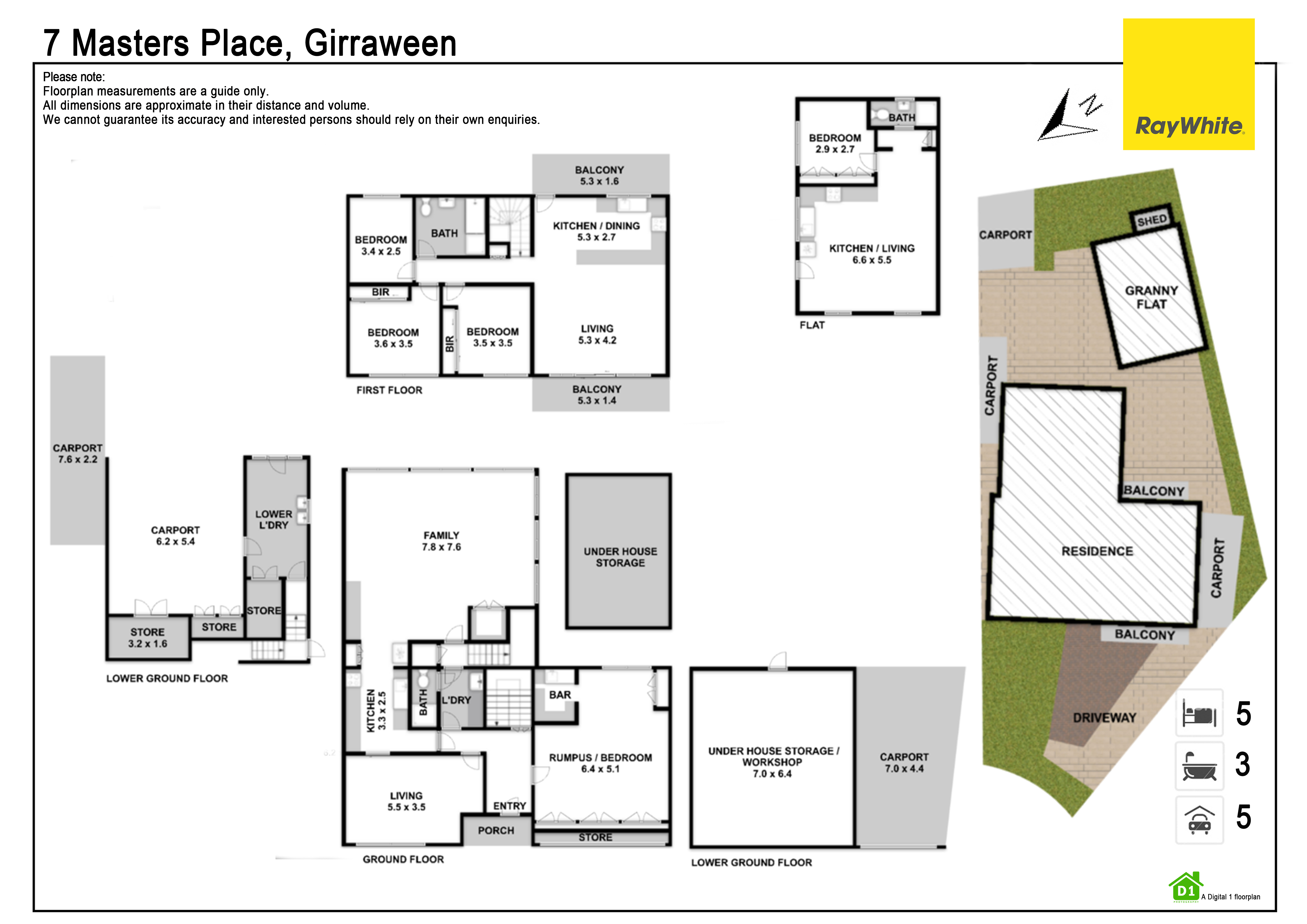 5-bedroom house at 7 Masters Place, Girraween, NSW 2145, Cumberland, New South Wales