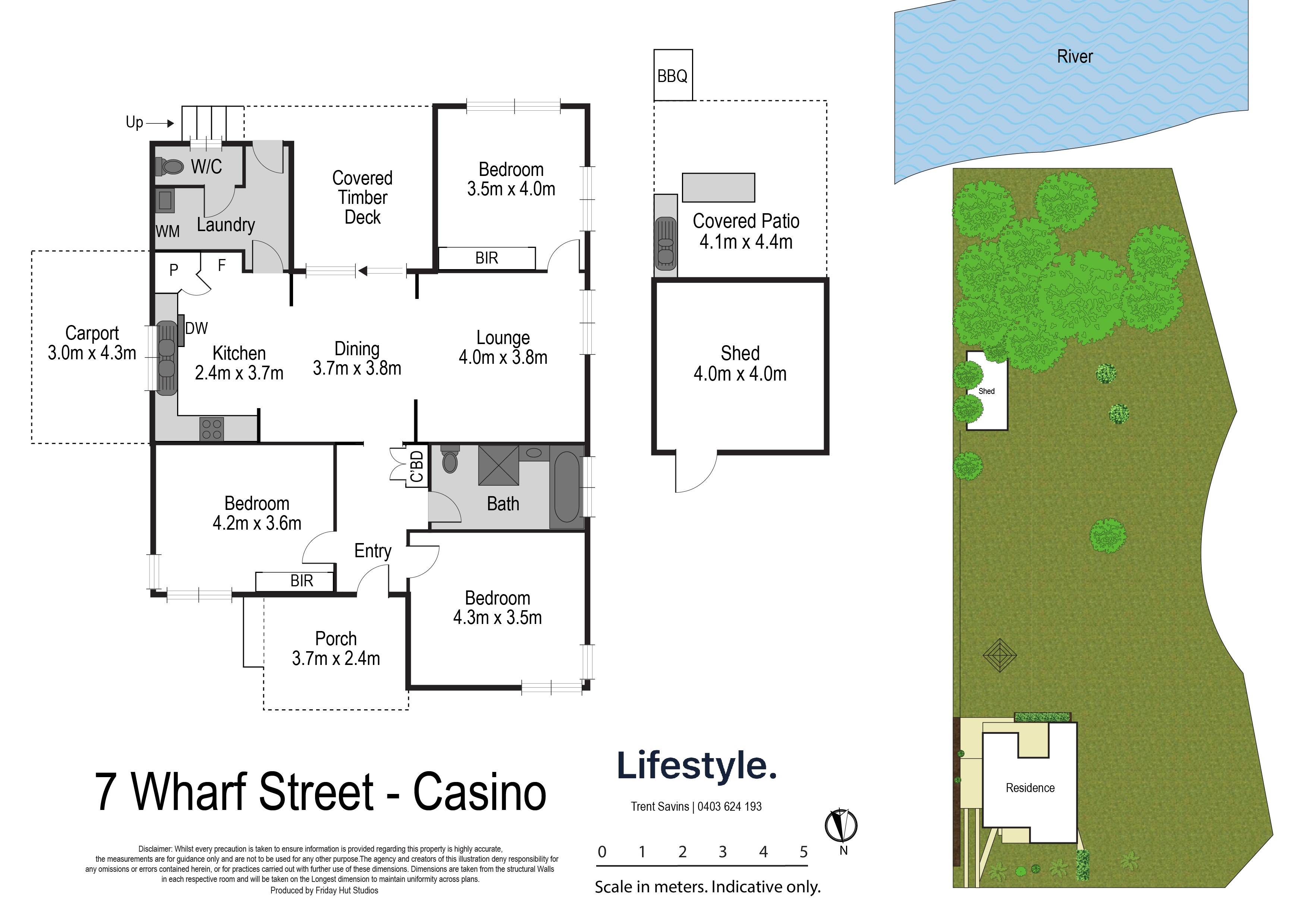 3-bedroom house at 7 Wharf Street, Casino, NSW 2470, Richmond Valley, New South Wales