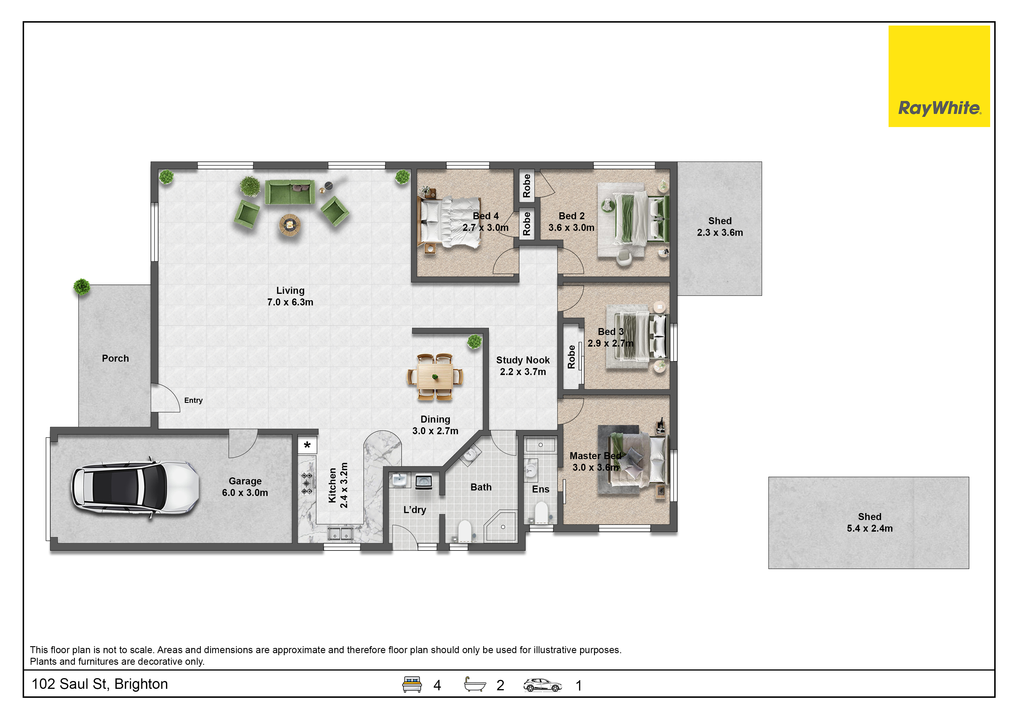 4-bedroom house at 102 Saul Street, Brighton, Qld, 4017, , Queensland