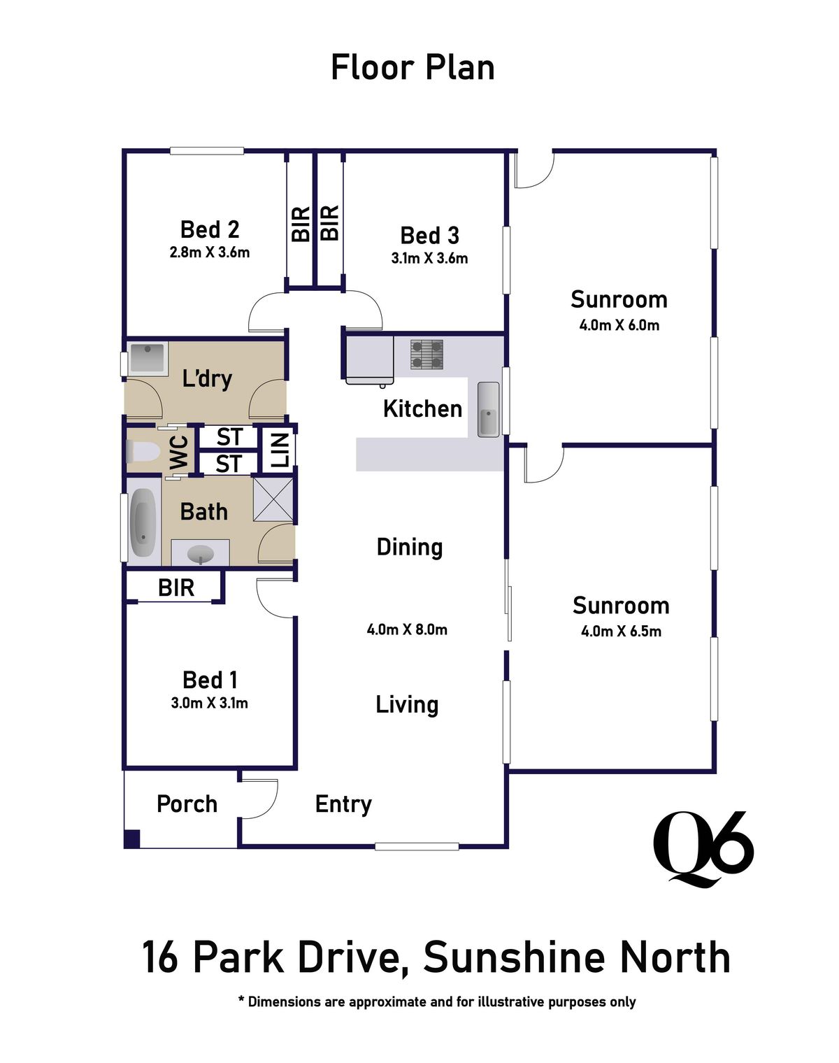 3-bedroom house at 16 PARK DRIVE, Sunshine North VIC 3020, Brimbank, Victoria
