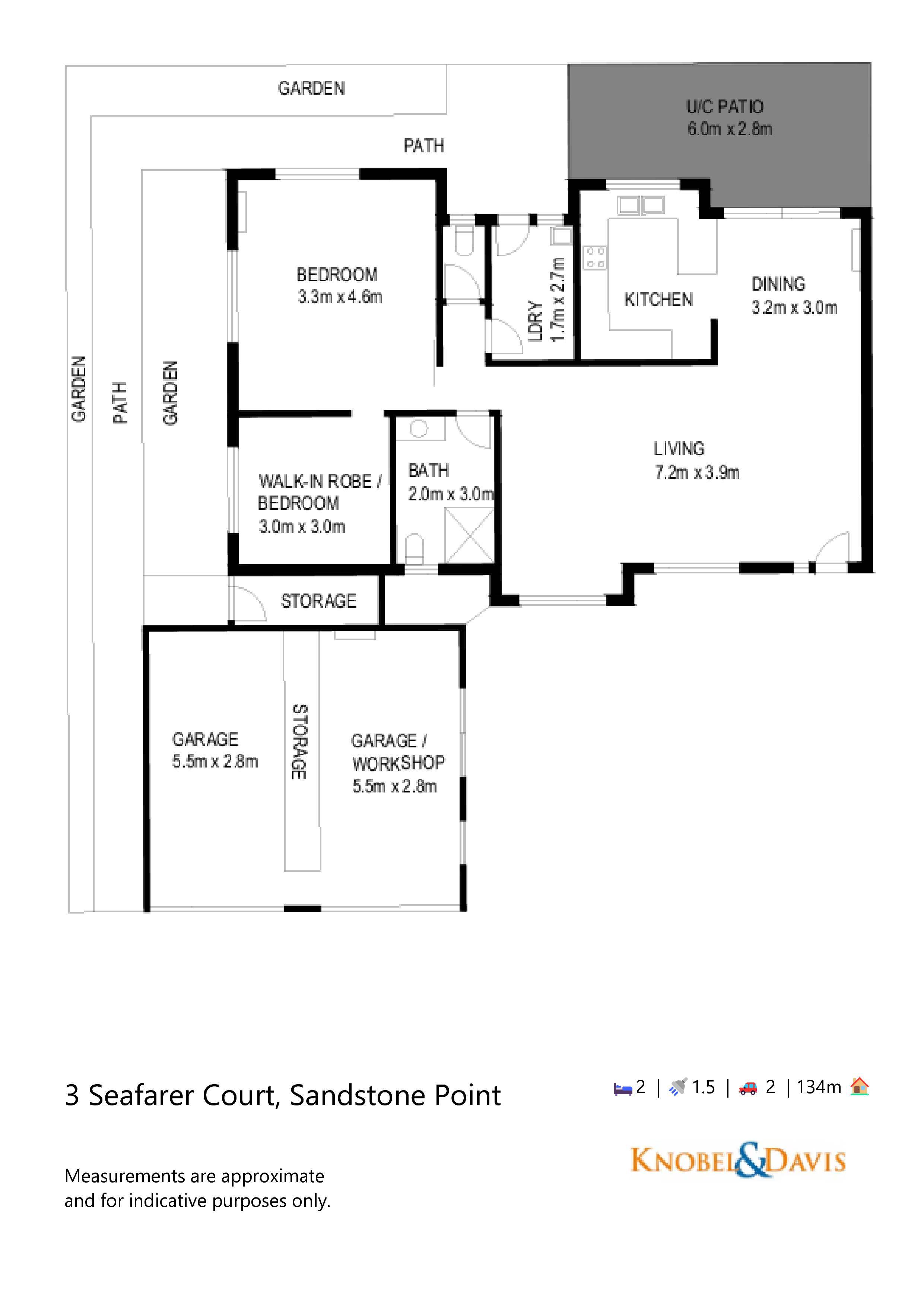 2-bedroom unit at 3 Seafarer Court , Sandstone Point, Qld, 4511, Moreton Bay, Queensland