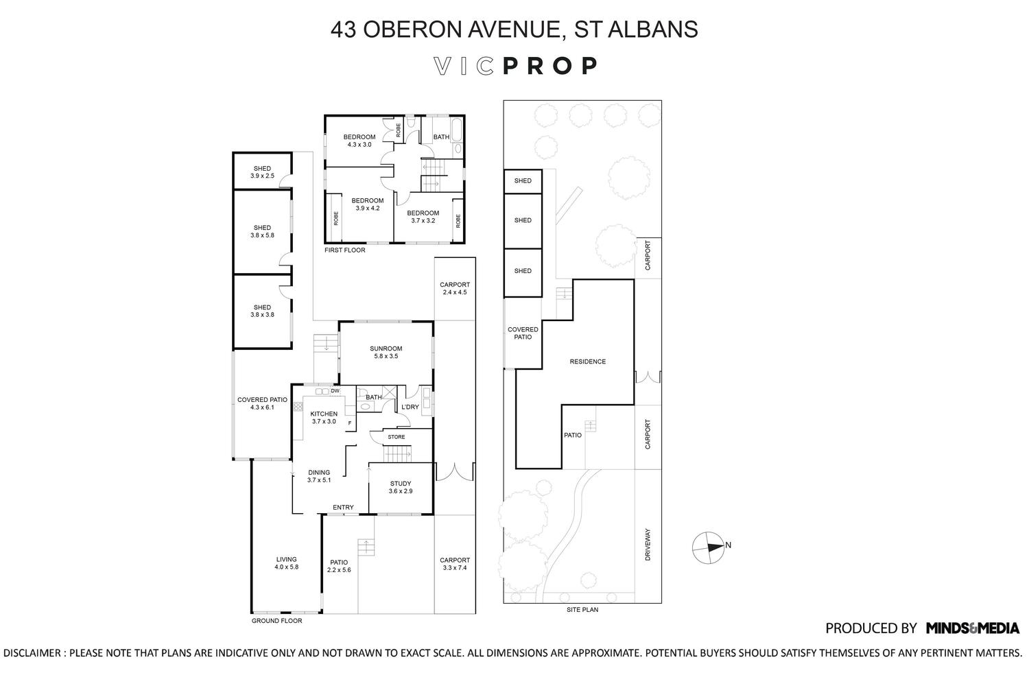 4-bedroom house at 43 OBERON AVENUE, St Albans VIC 3021, Brimbank, Victoria