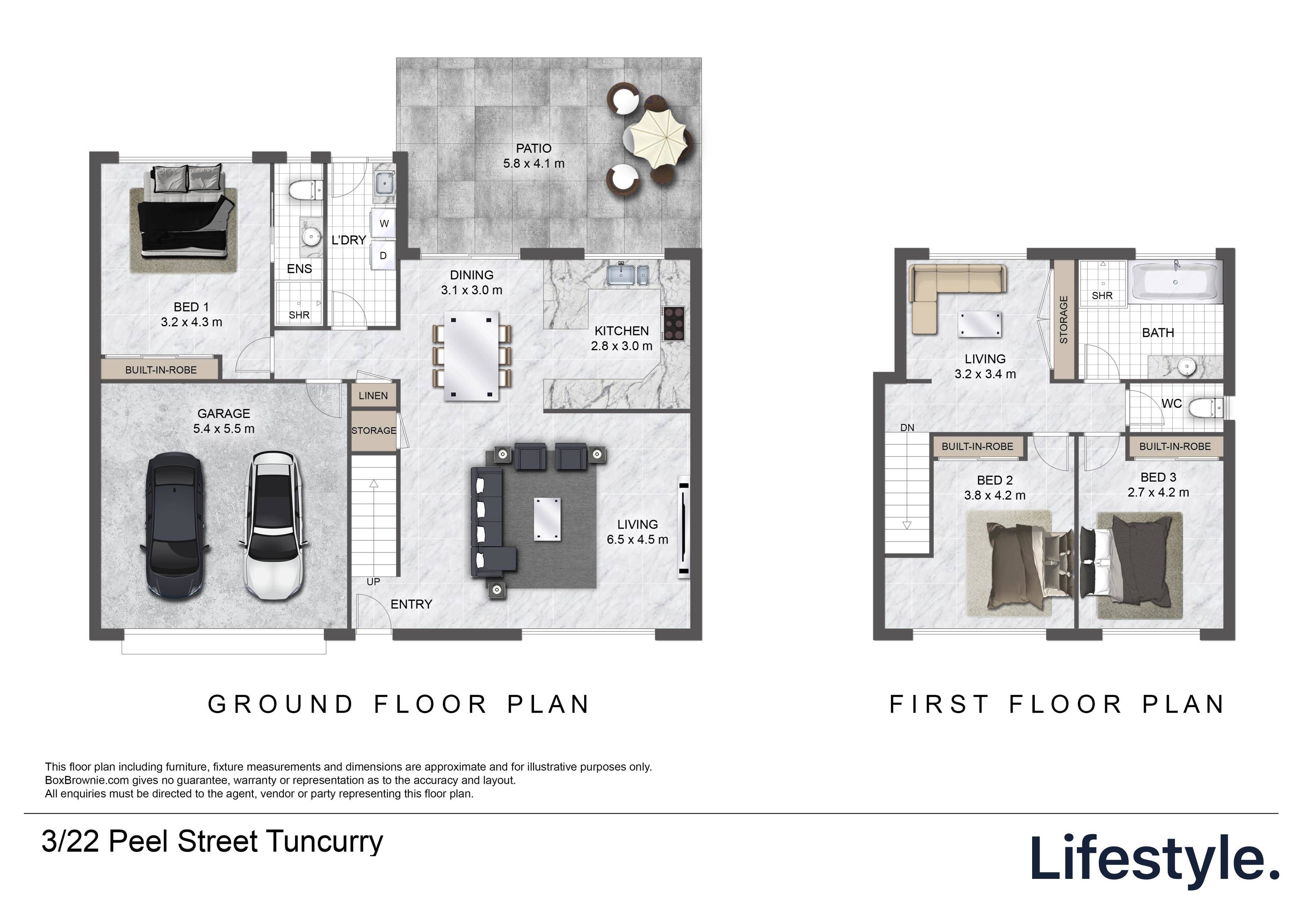 3-bedroom unit at 3 22 PEEL STREET, TUNCURRY NSW 2428, Mid-Coast, New South Wales