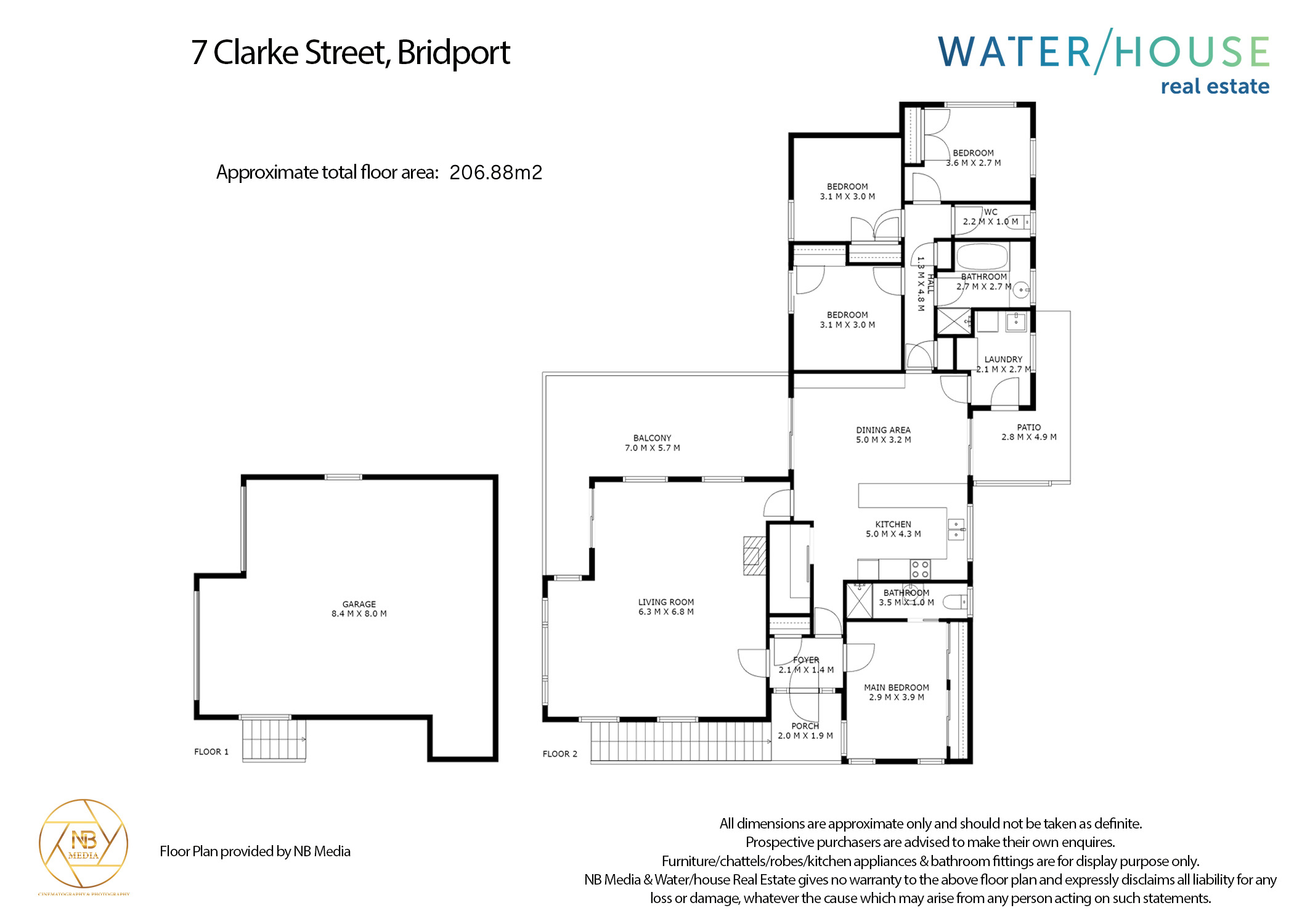 4-bedroom house at 7 CLARKE STREET, Bridport TAS 7262, Dorset, Tasmania