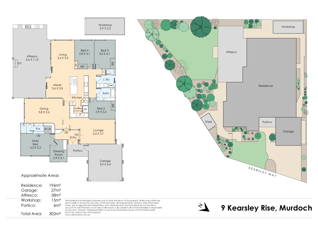 4-bedroom house at 9 KEARSLEY RISE, Murdoch WA 6150, Melville, Western Australia