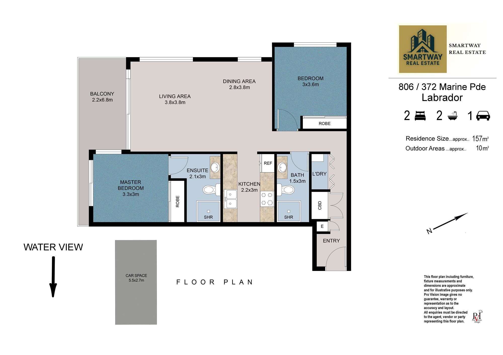 2-bedroom unit at 372 Marine Parade, Labrador, Qld, 4215, Gold Coast, Queensland