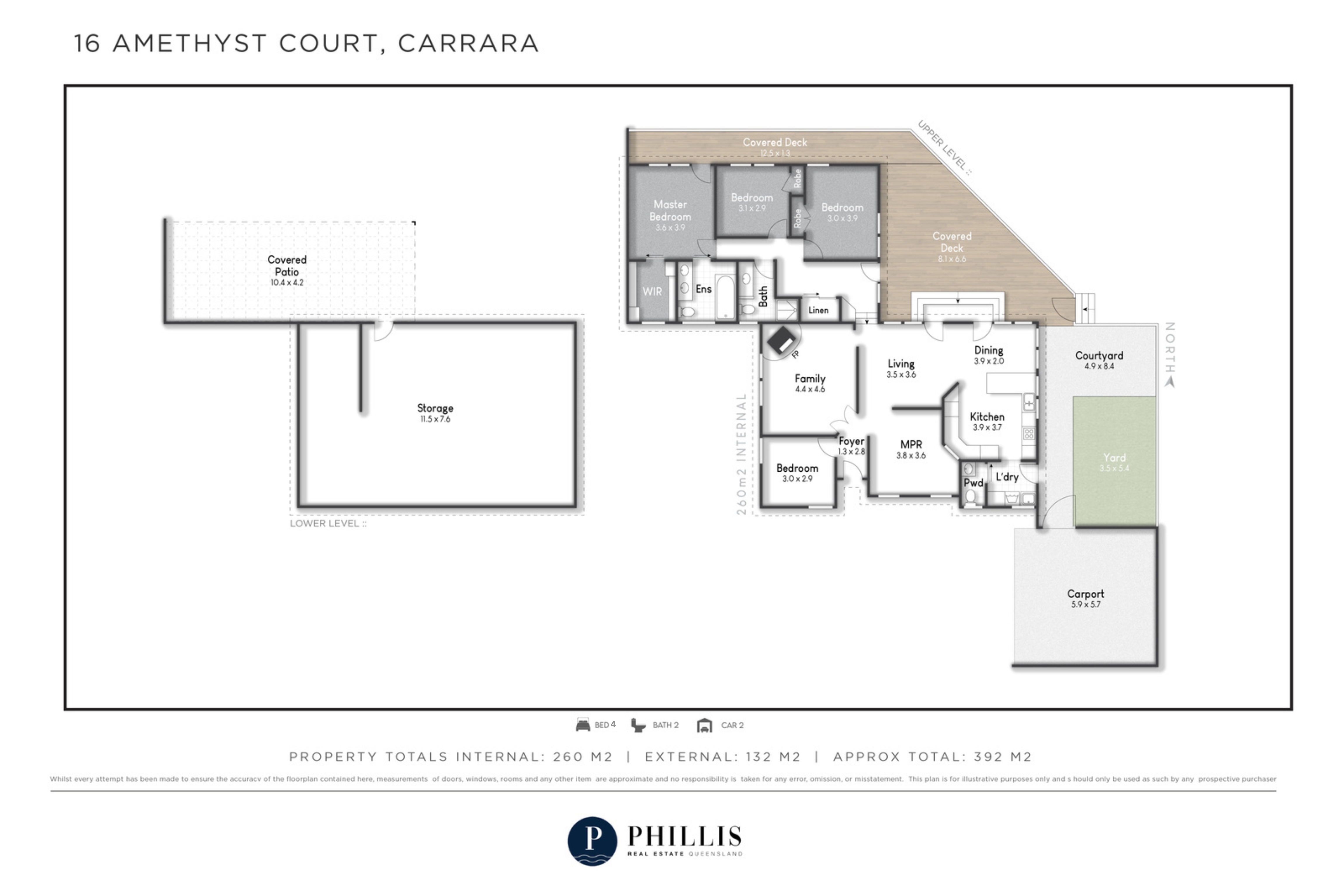 4-bedroom house at 16 AMETHYST COURT, Carrara QLD 4211, Gold Coast, Queensland