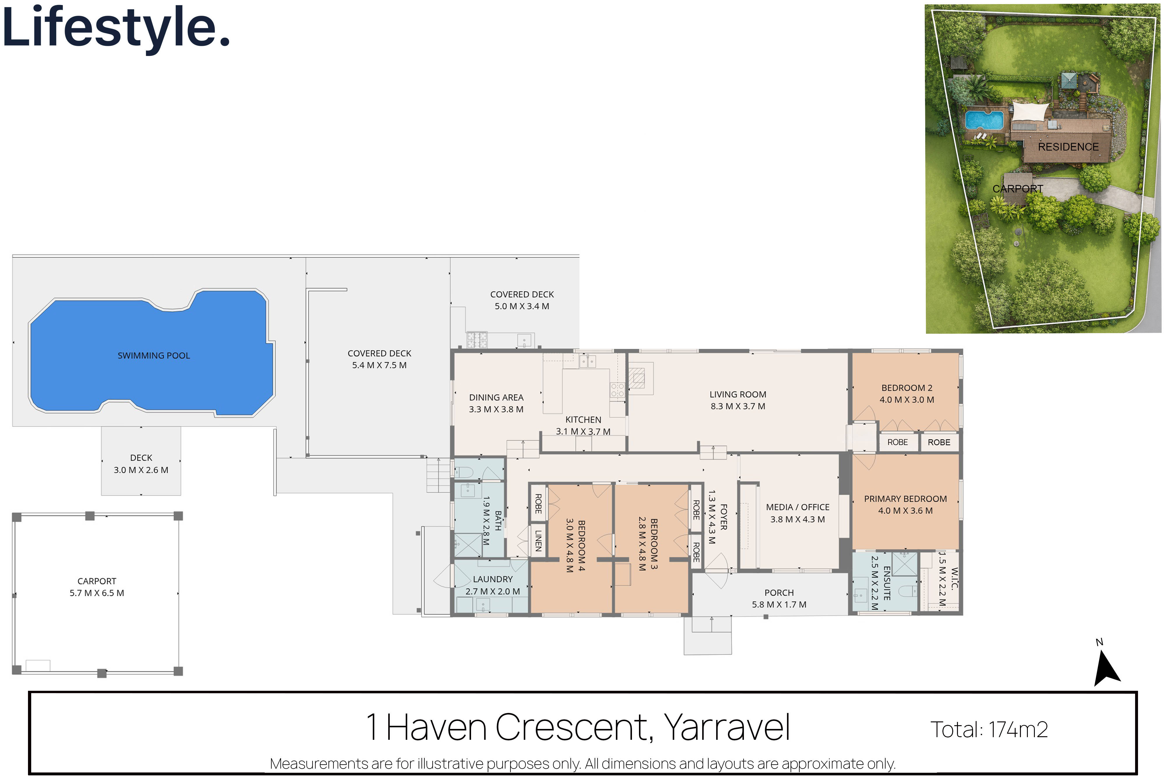 4-bedroom house at 1 Haven Crescent, Yarravel, NSW 2440, Kempsey, New South Wales