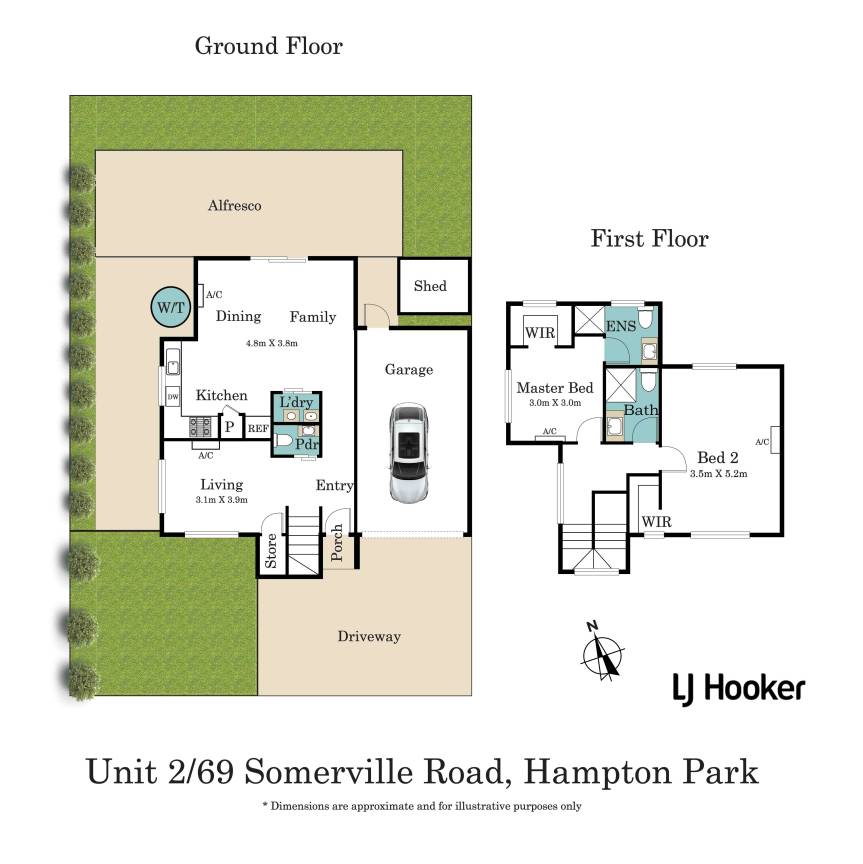 2-bedroom unit at 2/69 Somerville Road, Hampton Park, VIC 3976, , Victoria
