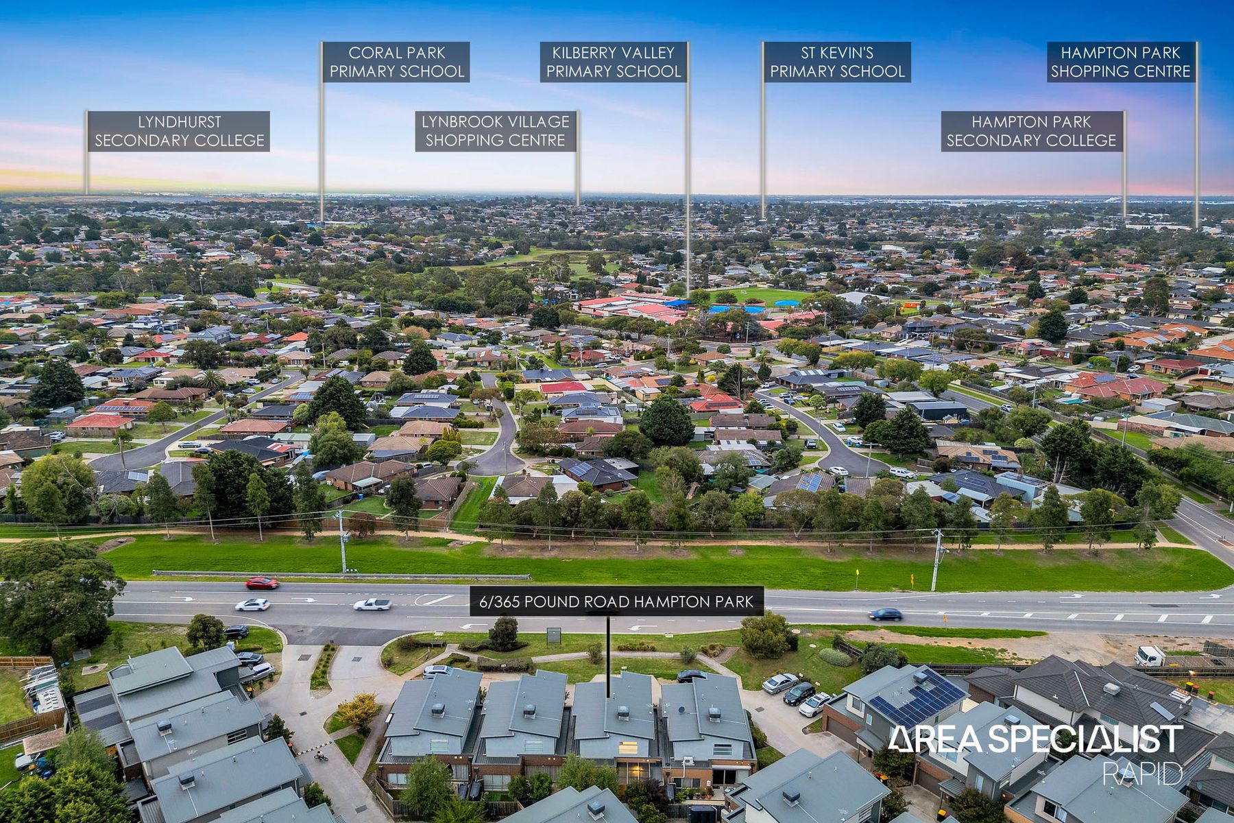 2-bedroom house at 6 365 POUND ROAD, HAMPTON PARK VIC 3976, Casey, Victoria