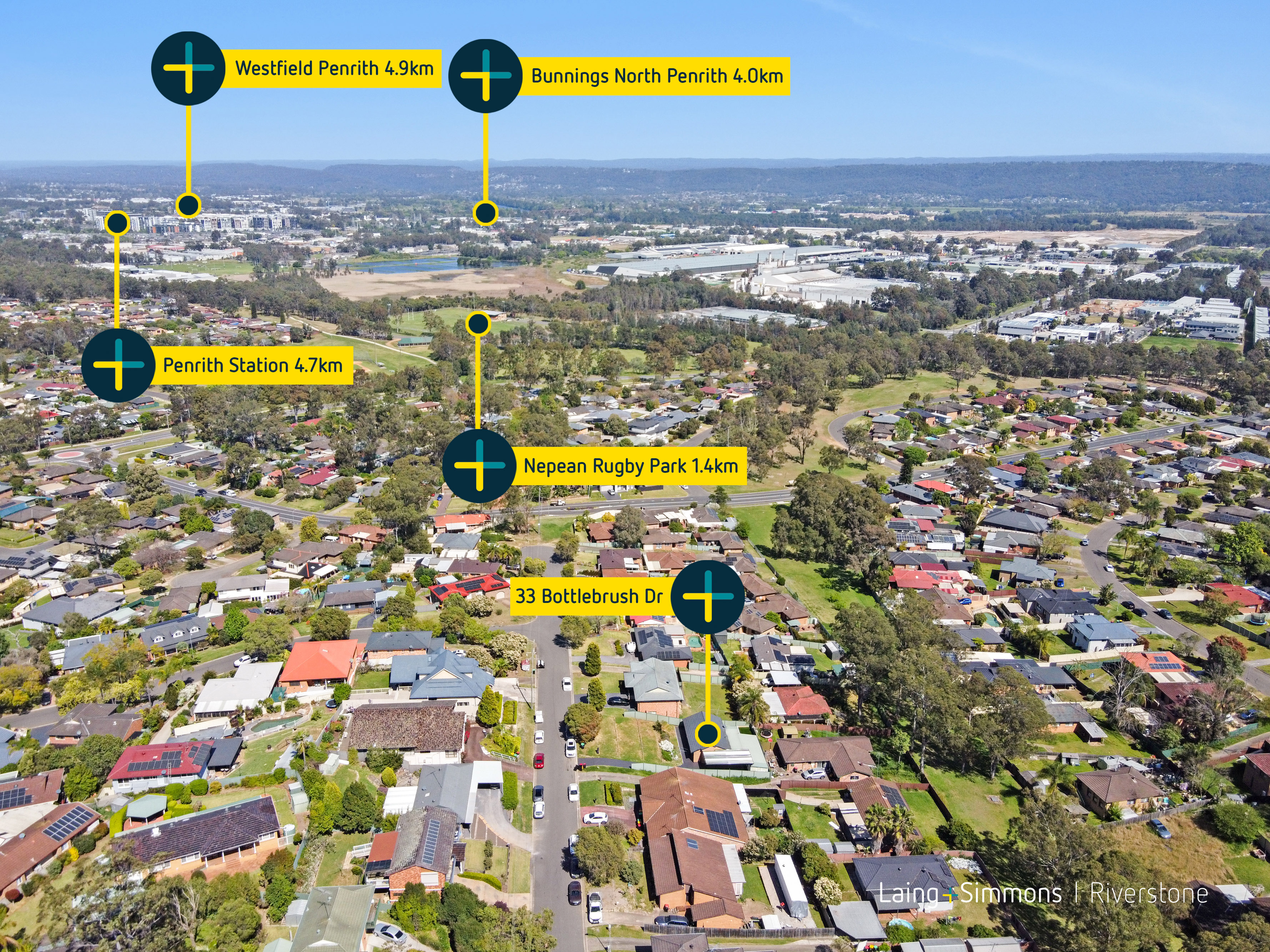 3-bedroom house at 33 BOTTLEBRUSH DRIVE, Cranebrook NSW 2749, Penrith, New South Wales