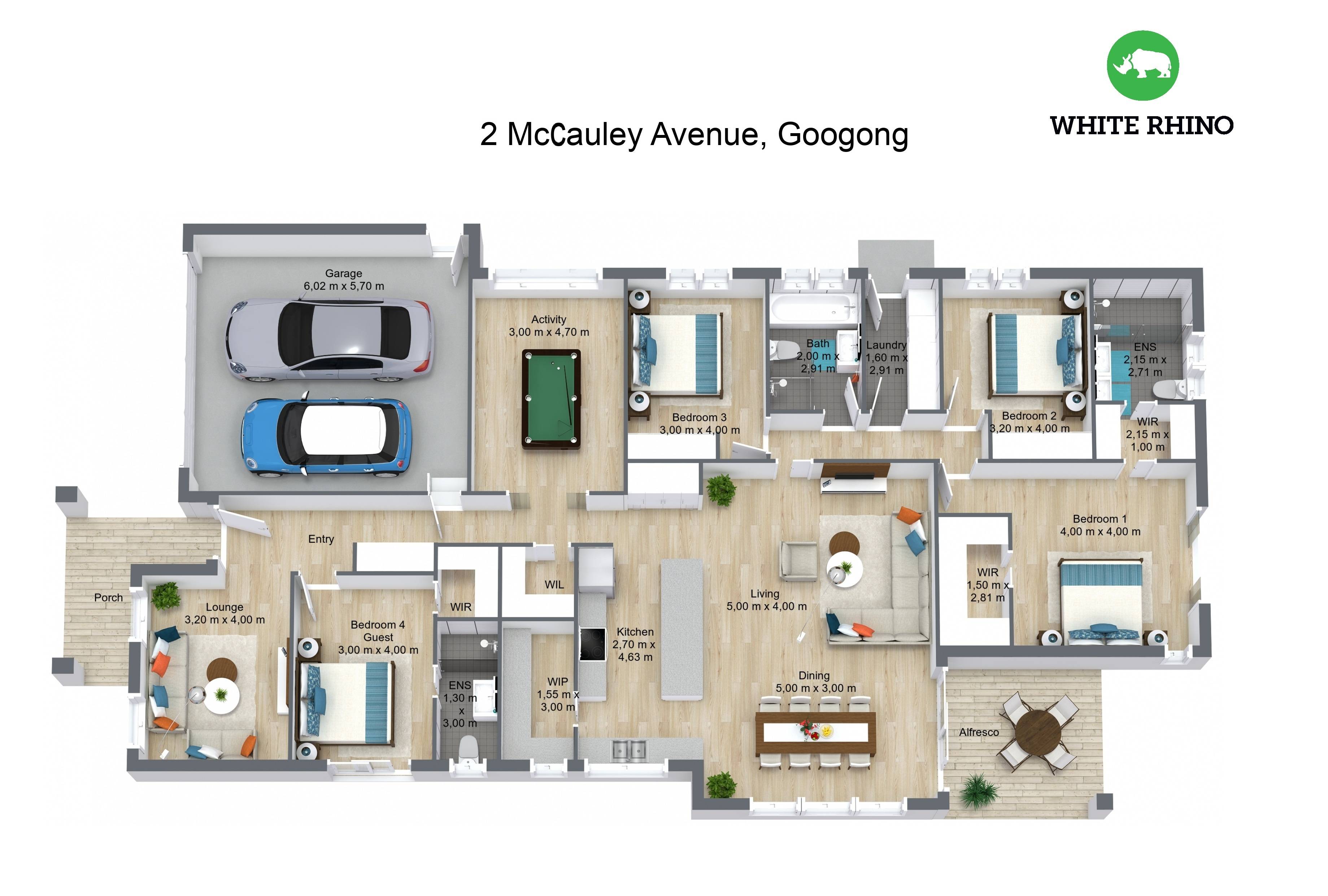 4-bedroom house at 2 Mccauley Avenue, Googong, NSW 2620, Queanbeyan-Palerang, New South Wales