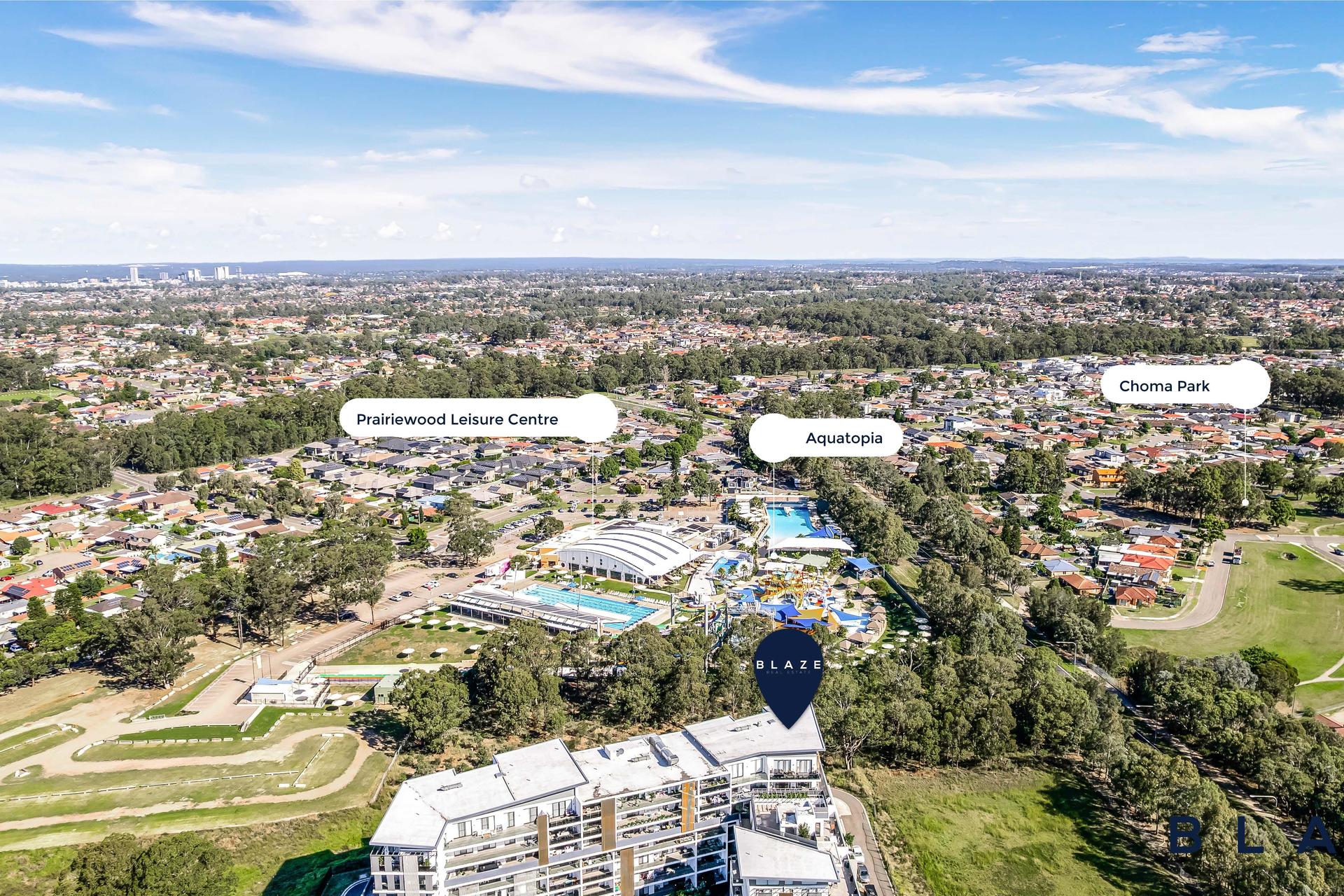 1-bedroom unit at Unit 502 2 Calabria Lane, Prairiewood NSW 2176, Fairfield, New South Wales