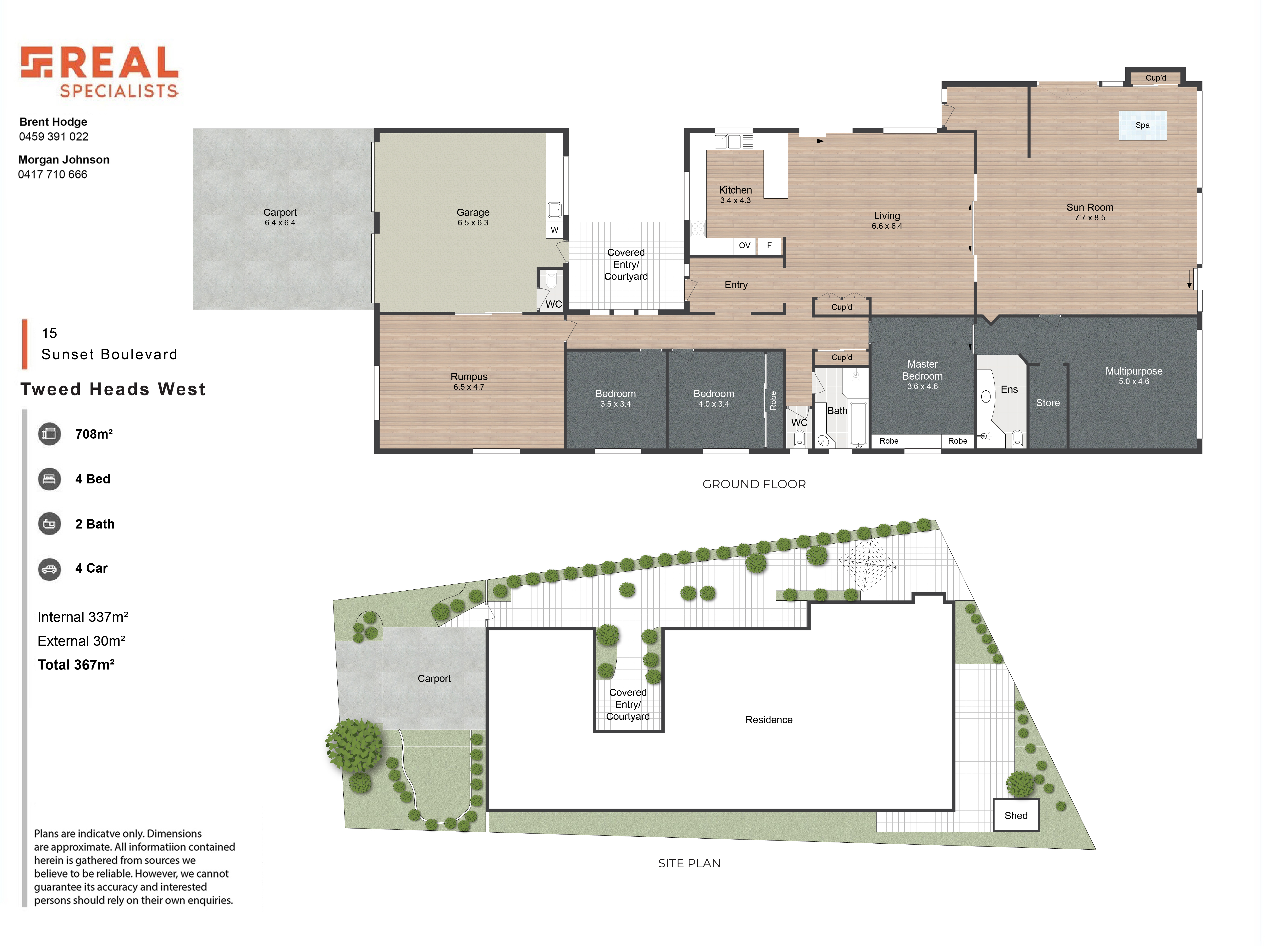 4-bedroom house at 15 SUNSET BOULEVARD, Tweed Heads West NSW 2485, Tweed, New South Wales