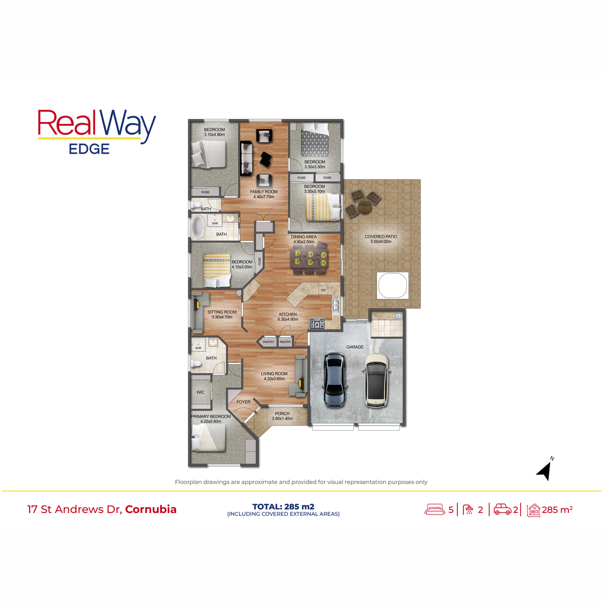 5-bedroom house at 17 SAINT ANDREWS DRIVE, Cornubia QLD 4130, Logan, Queensland