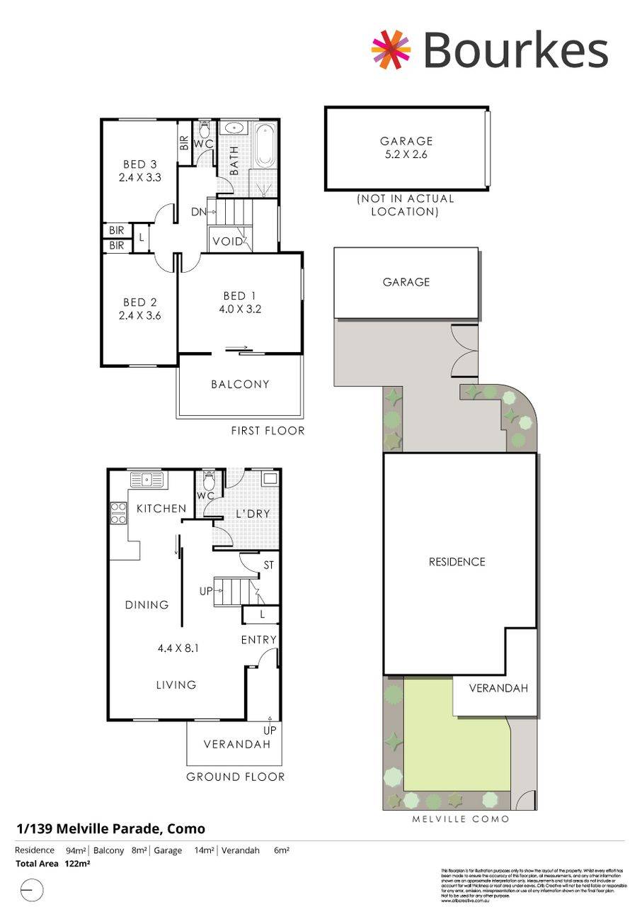 3-bedroom house at 1/139 Melville Parade, Como, WA 6152, South Perth, Western Australia