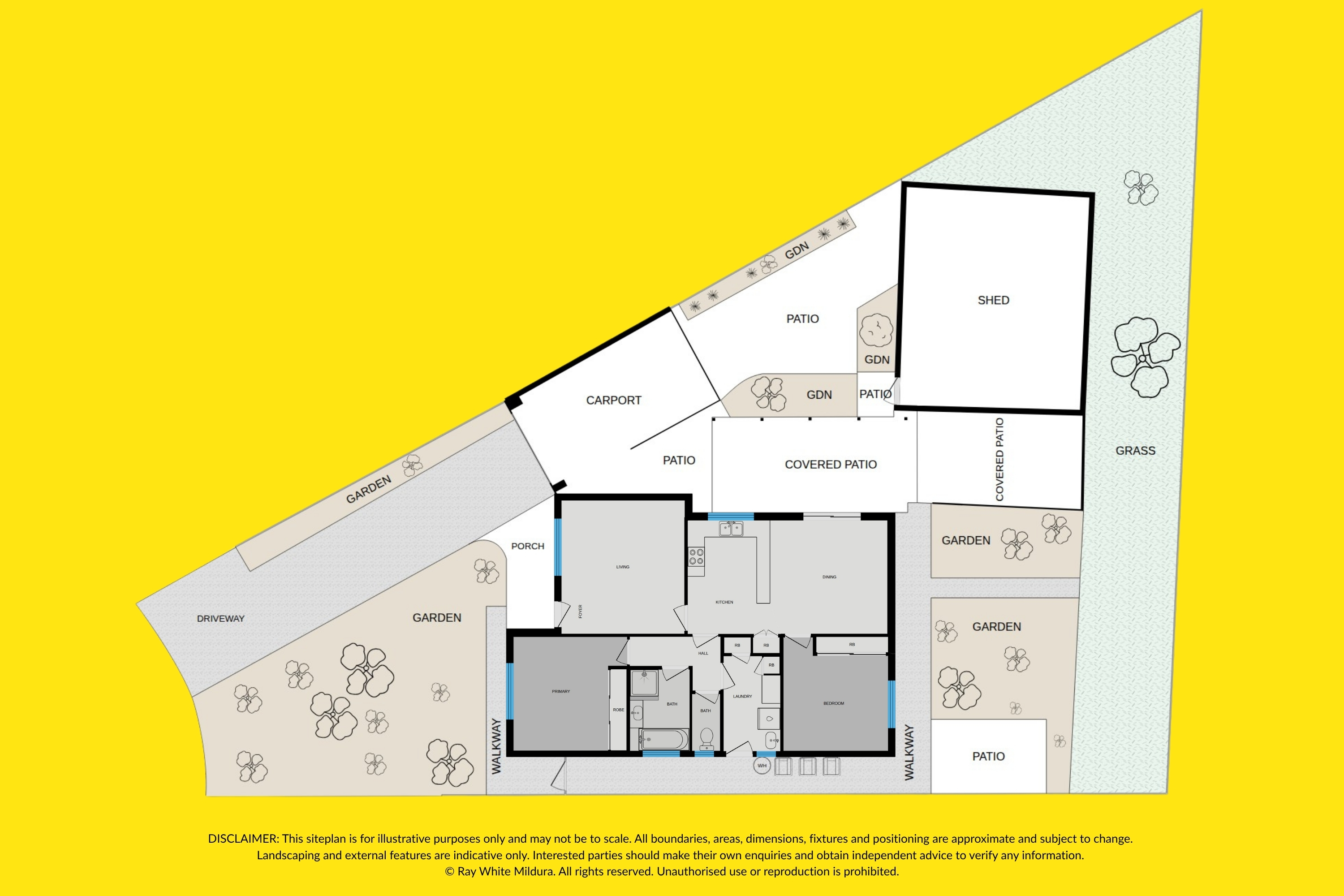 2-bedroom house at 5 LAPTHORNE COURT, Mildura VIC 3500, Mildura, Victoria