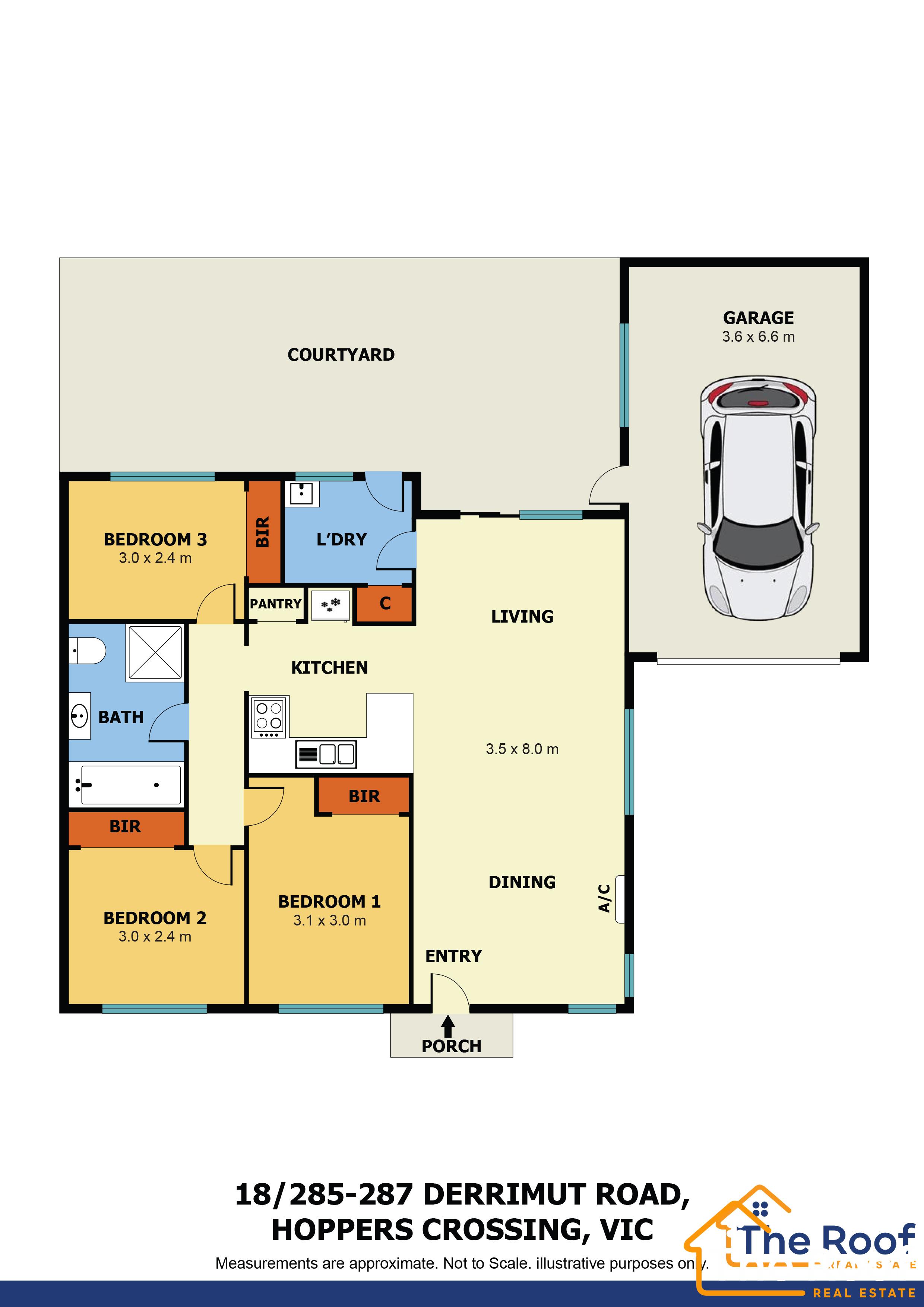 3-bedroom unit at 18/285 Derrimut Road, Hoppers Crossing, Vic, 3029, Wyndham, Victoria