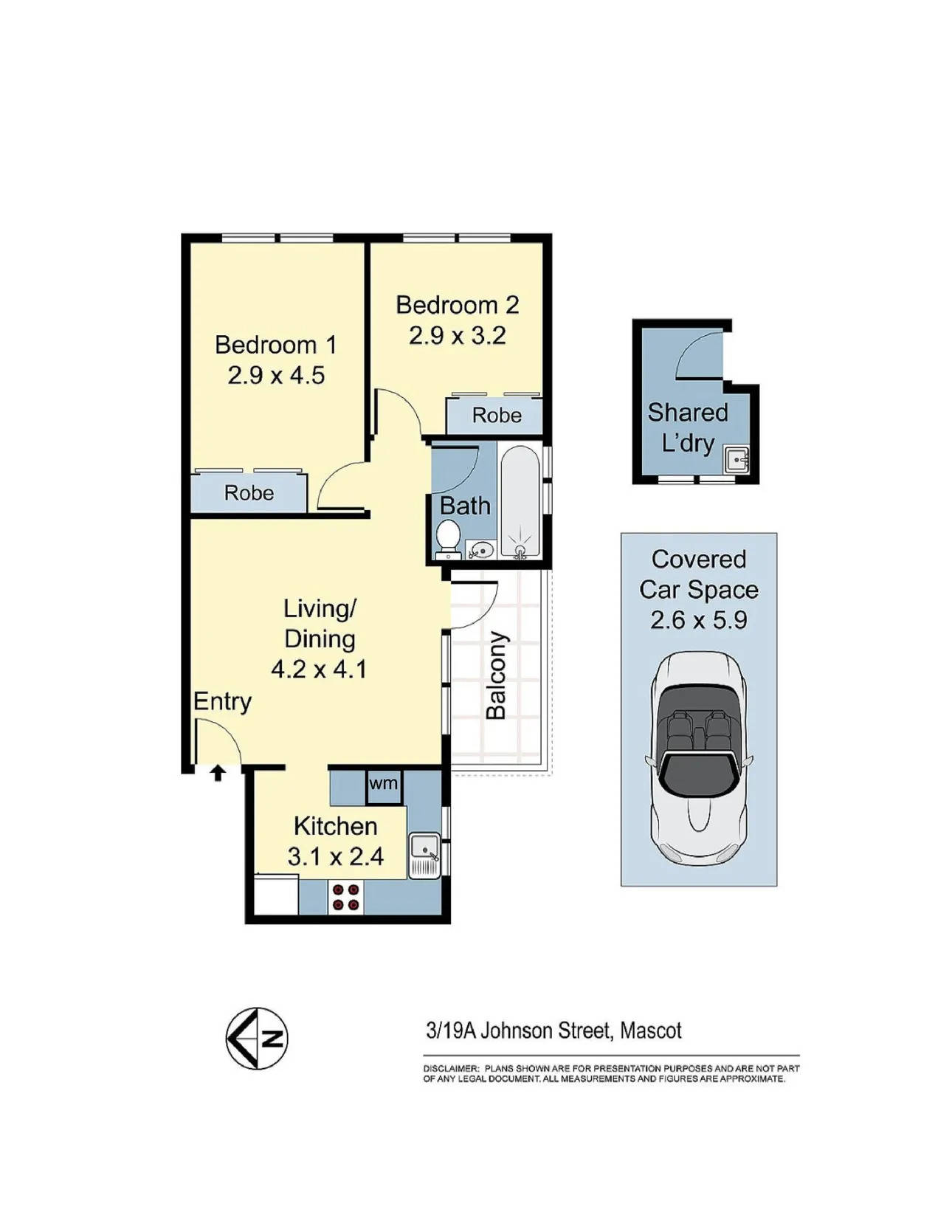 2-bedroom unit at 3/19 Johnson Street, Mascot, NSW 2020, Bayside (Nsw), New South Wales