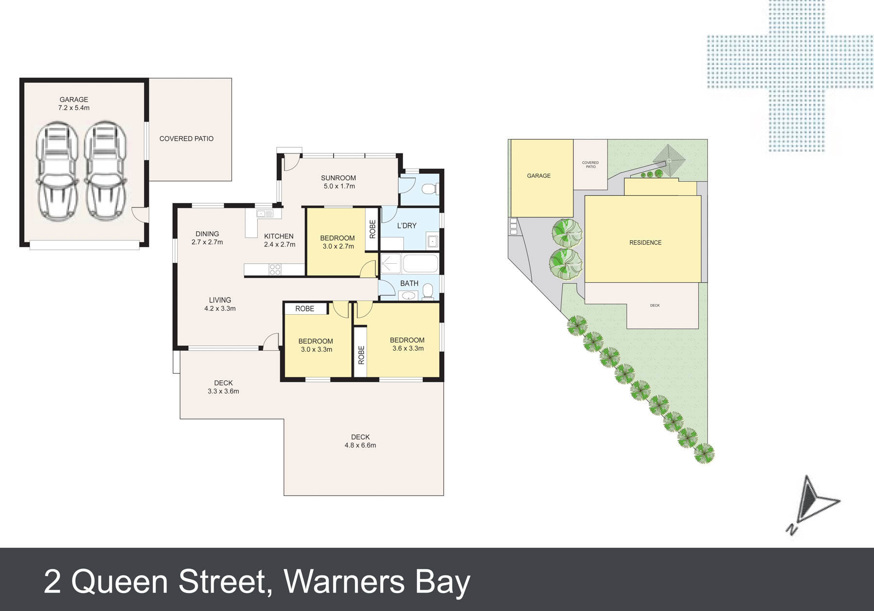 3-bedroom house at 2 Queen Street, Warners Bay, NSW 2282, Lake Macquarie, New South Wales