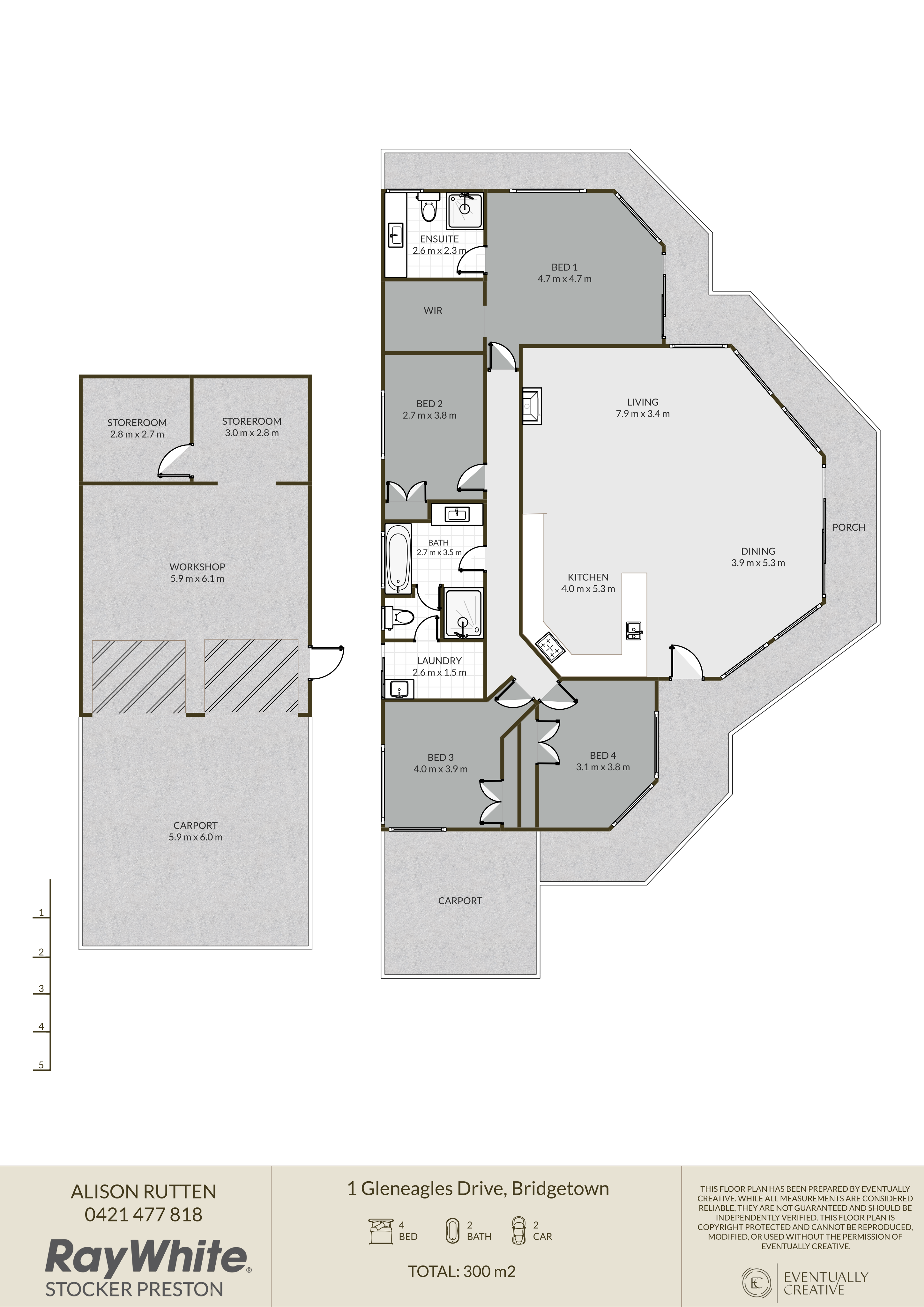 4-bedroom house at 1 Gleneagles Drive, Bridgetown, WA 6255, Bridgetown-Greenbushes, Western Australia