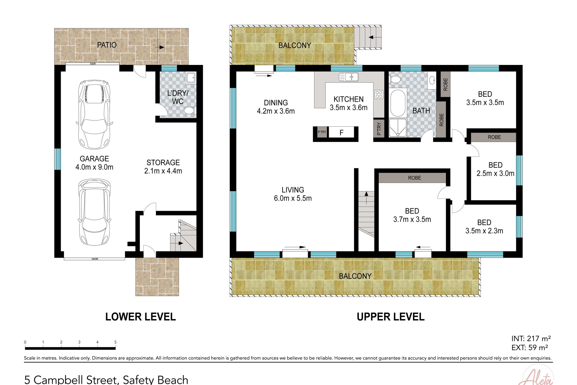 4-bedroom house at 5 CAMPBELL STREET, Safety Beach NSW 2456, Coffs Harbour, New South Wales