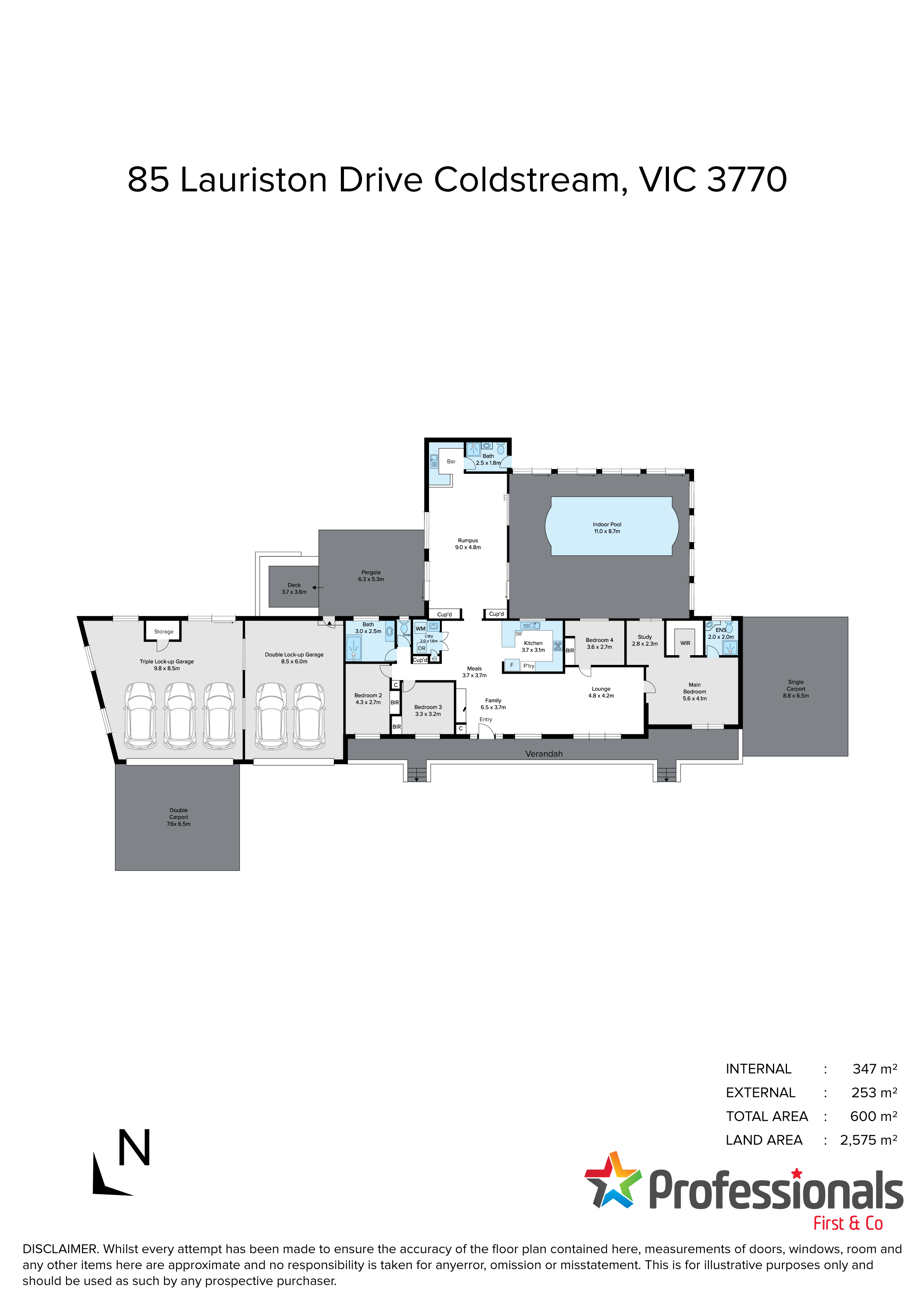 4-bedroom house at 85 Lauriston Drive, Coldstream, VIC 3770, Yarra Ranges, Victoria
