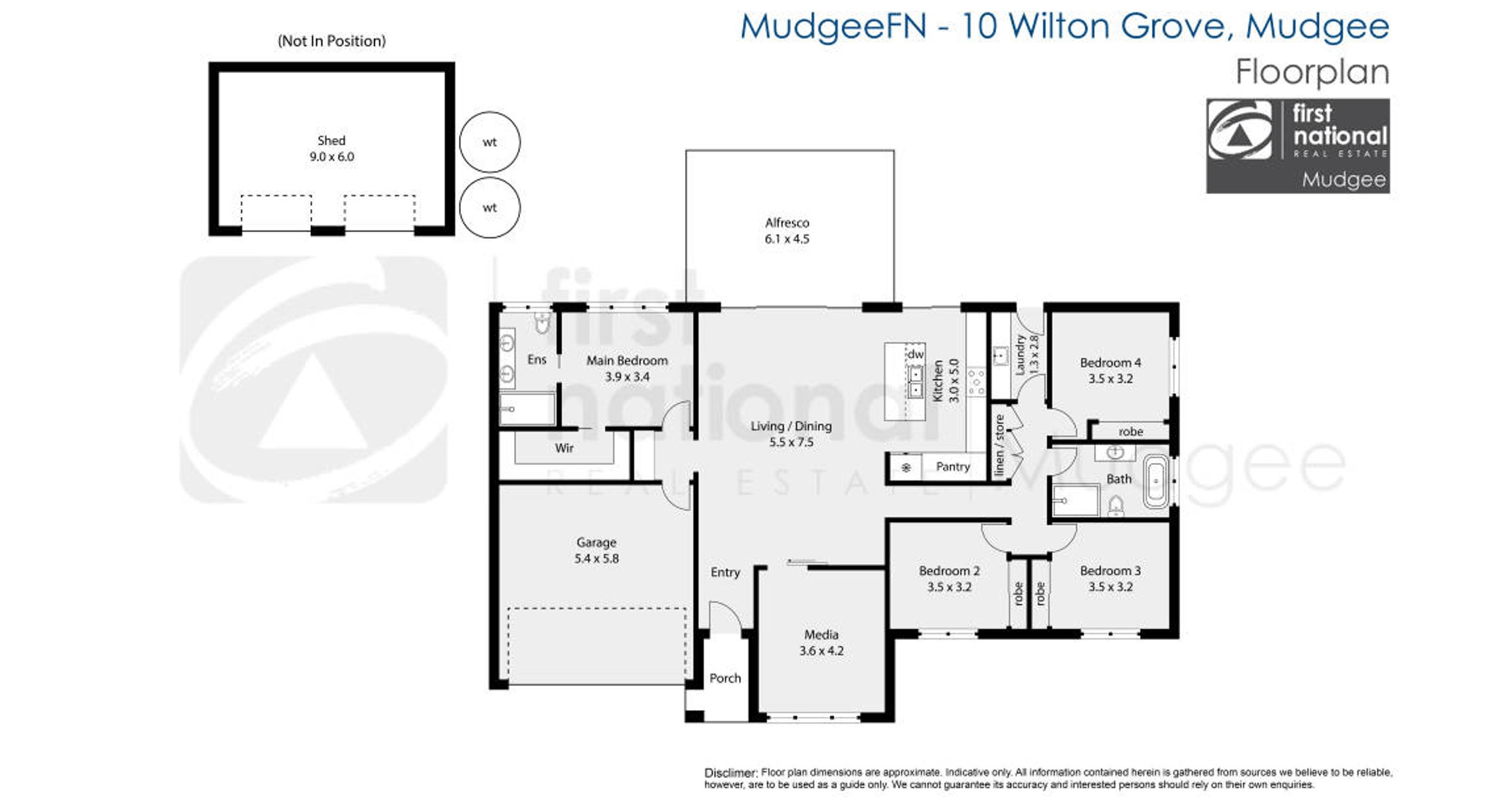 4-bedroom house at 10 Wilton Grove, Mudgee, NSW 2850, Mid-Western, New South Wales