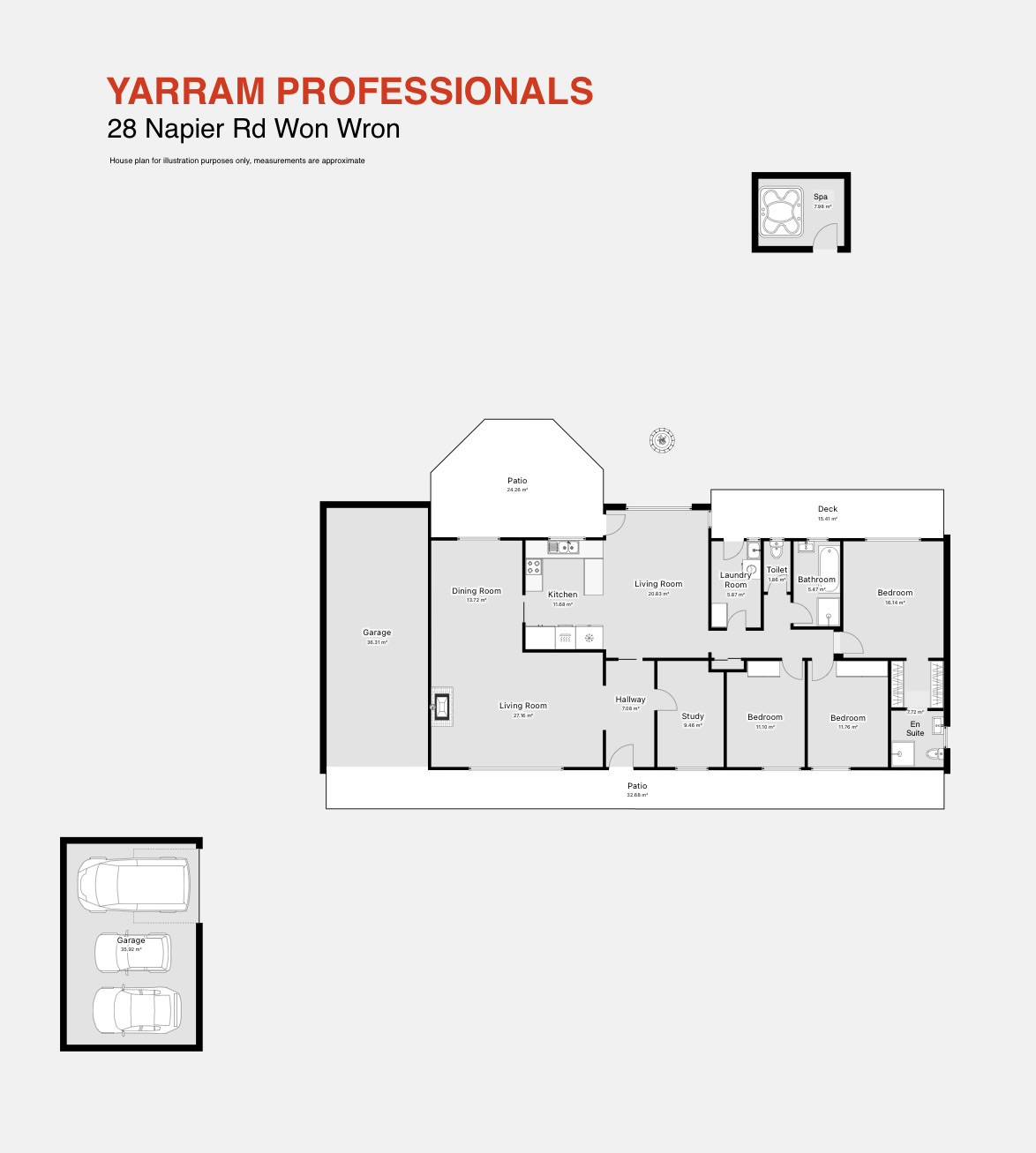 4-bedroom house at HILDALE OAKS 28 NAPIER ROAD, WON WRON VIC 3971, Wellington, Victoria