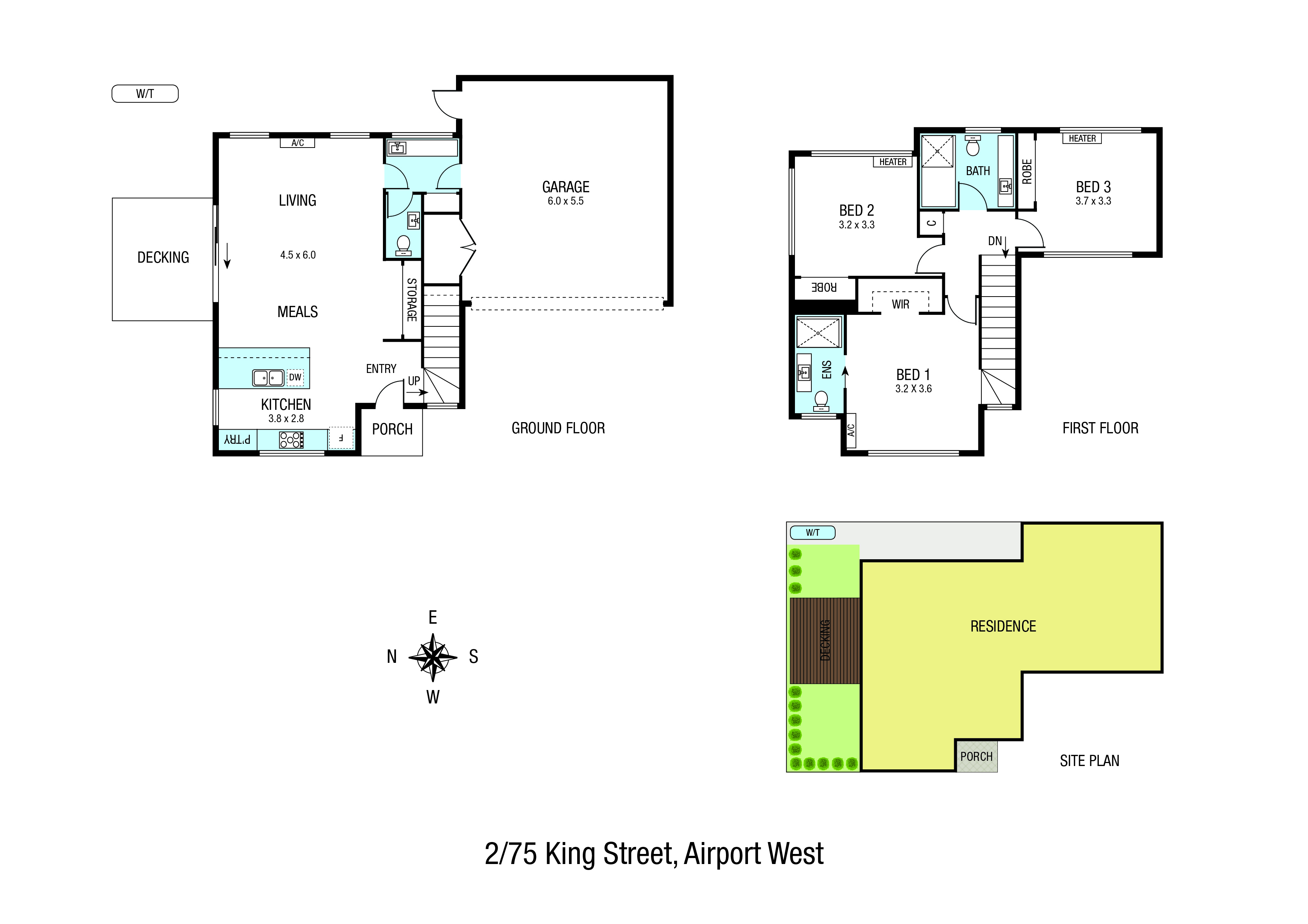 3-bedroom unit at 2/75 King Street, Airport West, VIC 3042, Moonee Valley, Victoria