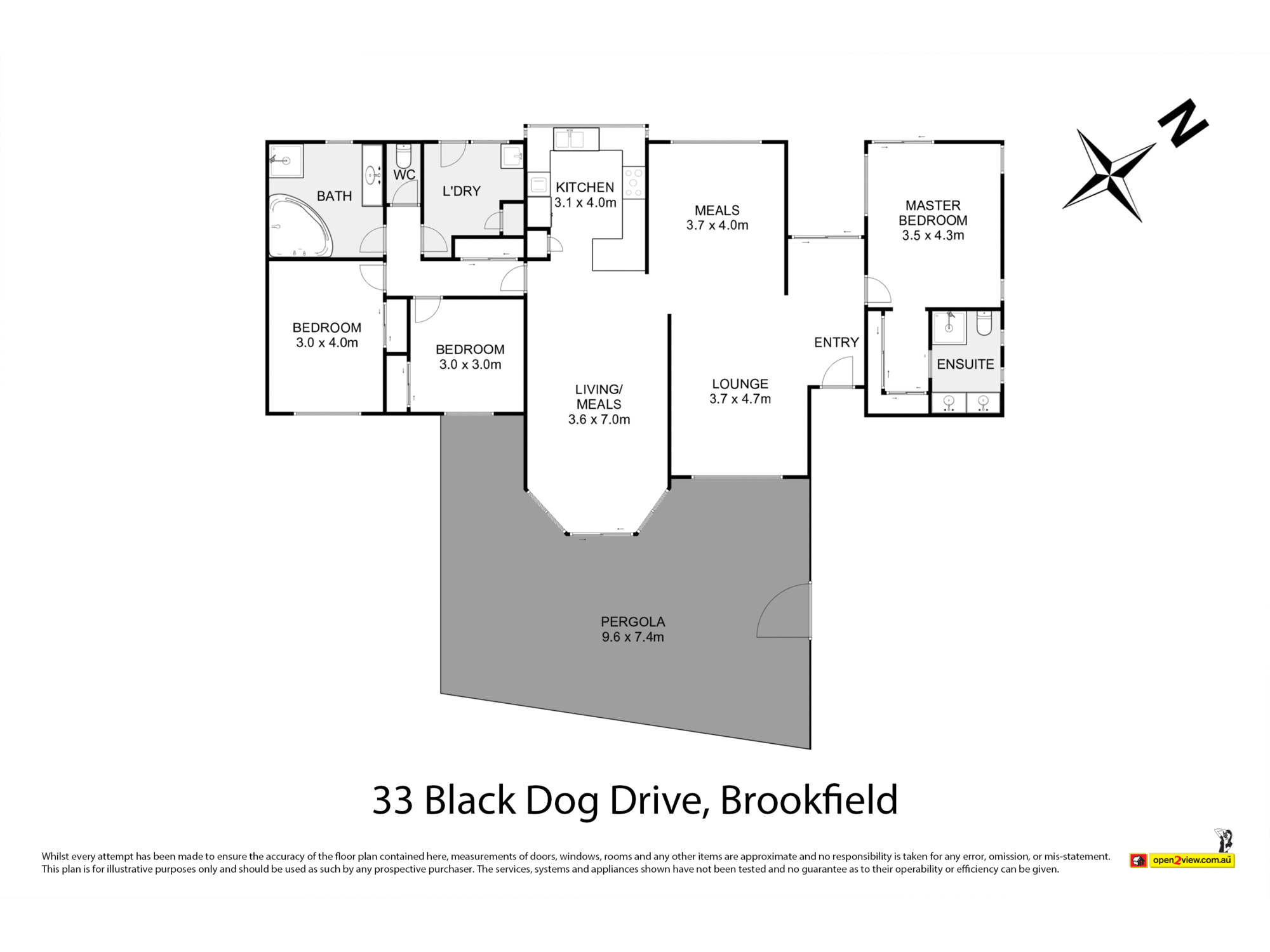 3-bedroom house at 33 Black Dog Drive, Brookfield, VIC 3338, Melton, Victoria