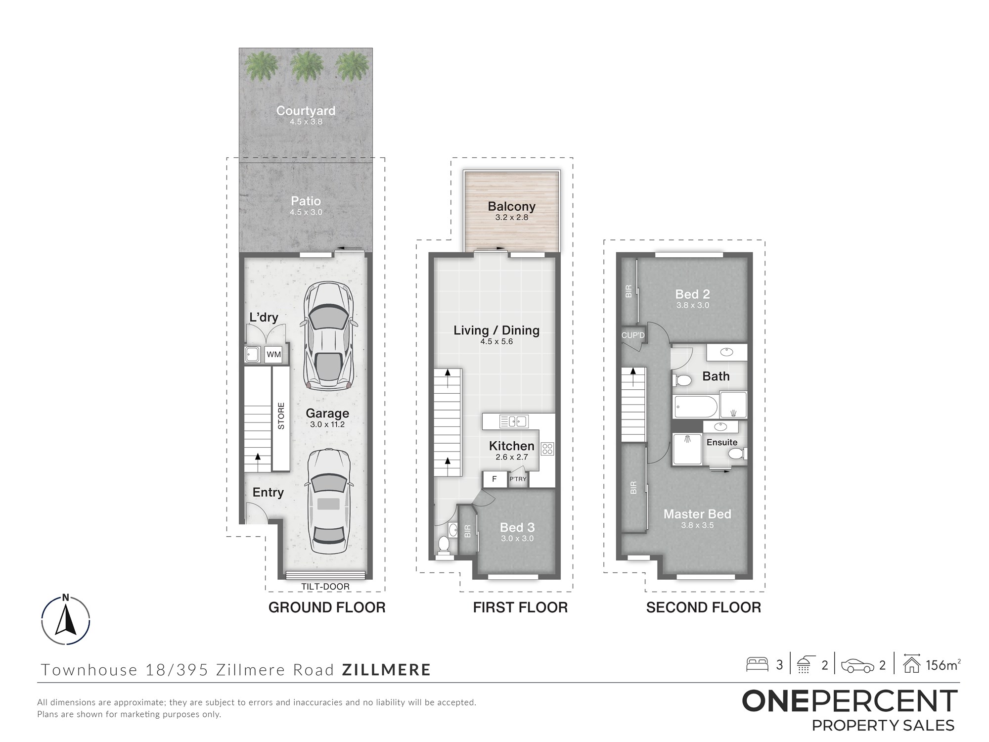 3-bedroom unit at 18/395 Zillmere Road, Zillmere, QLD 4034, Brisbane, Queensland
