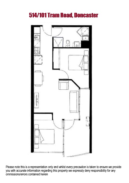 2-bedroom unit at 514/101 Tram Road, Doncaster, VIC 3108, Manningham, Victoria