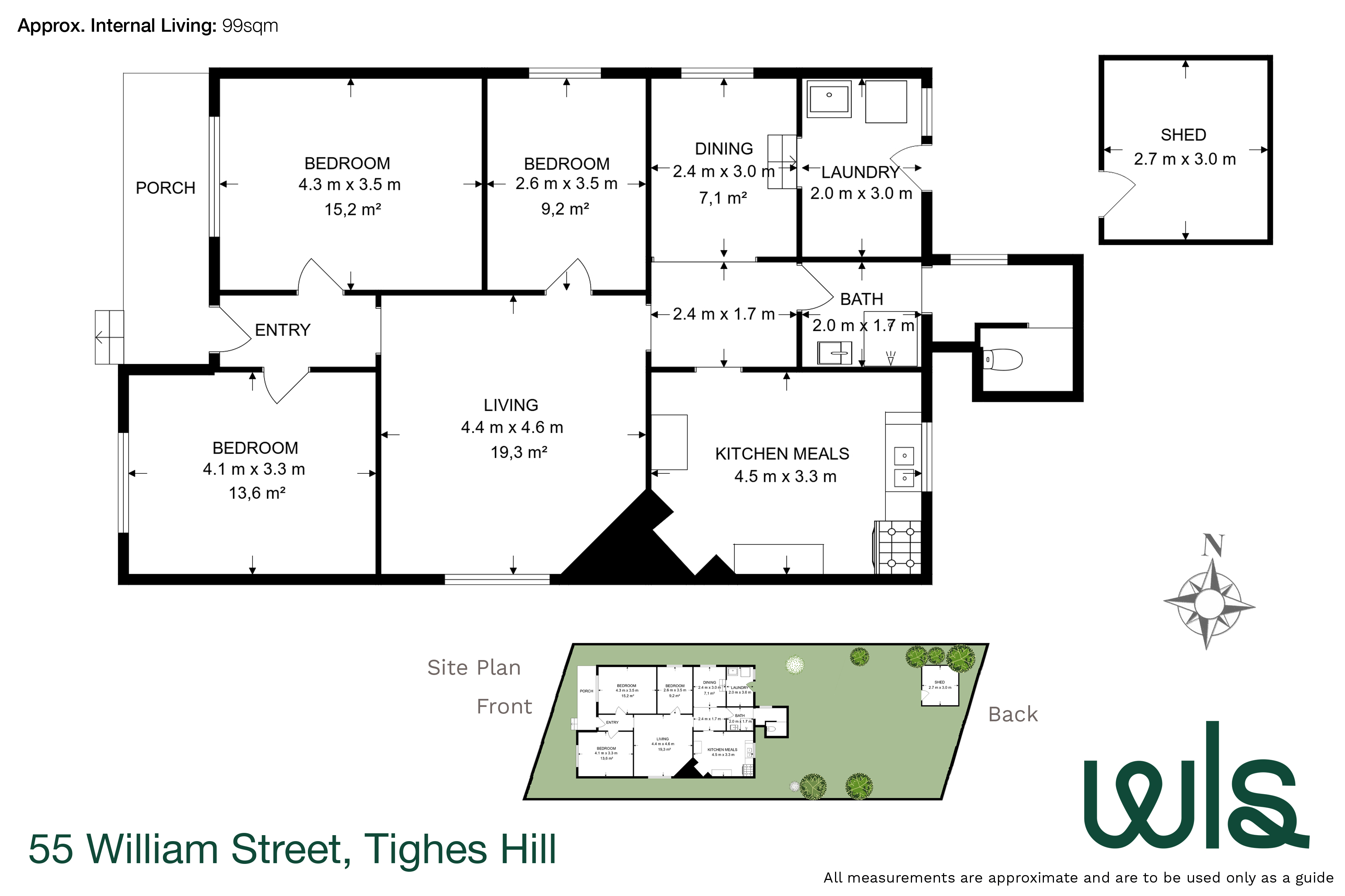 3-bedroom house at 55 William Street, Tighes Hill, NSW 2297, , New South Wales