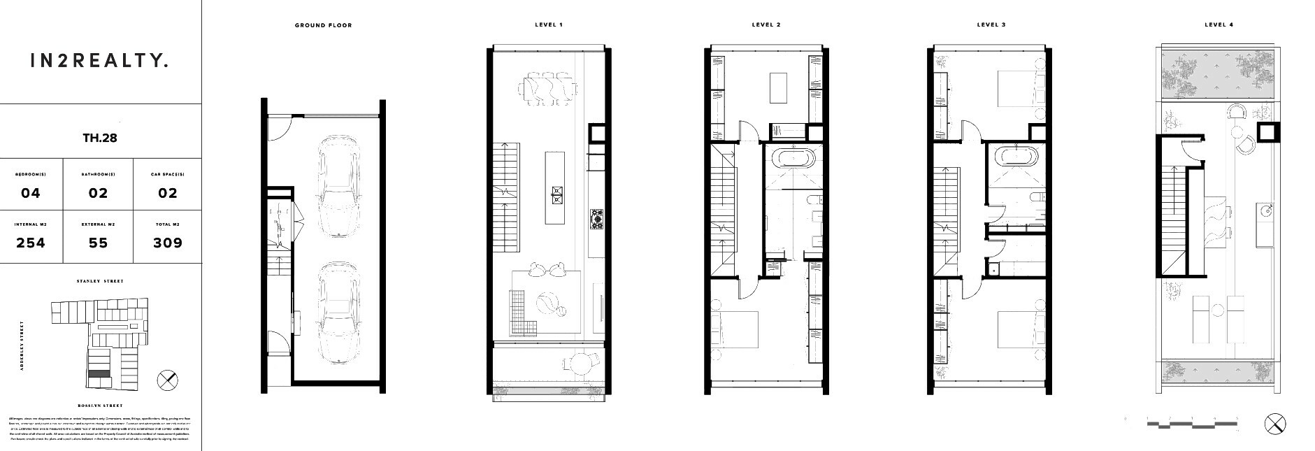 4-bedroom unit at 28/210 Rosslyn St, West Melbourne, Vic, 3003, Melbourne, Victoria