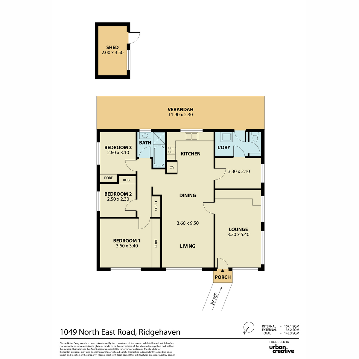 3-bedroom house at 1049 North East Road, Ridgehaven SA 5097, Tea Tree Gully, South Australia