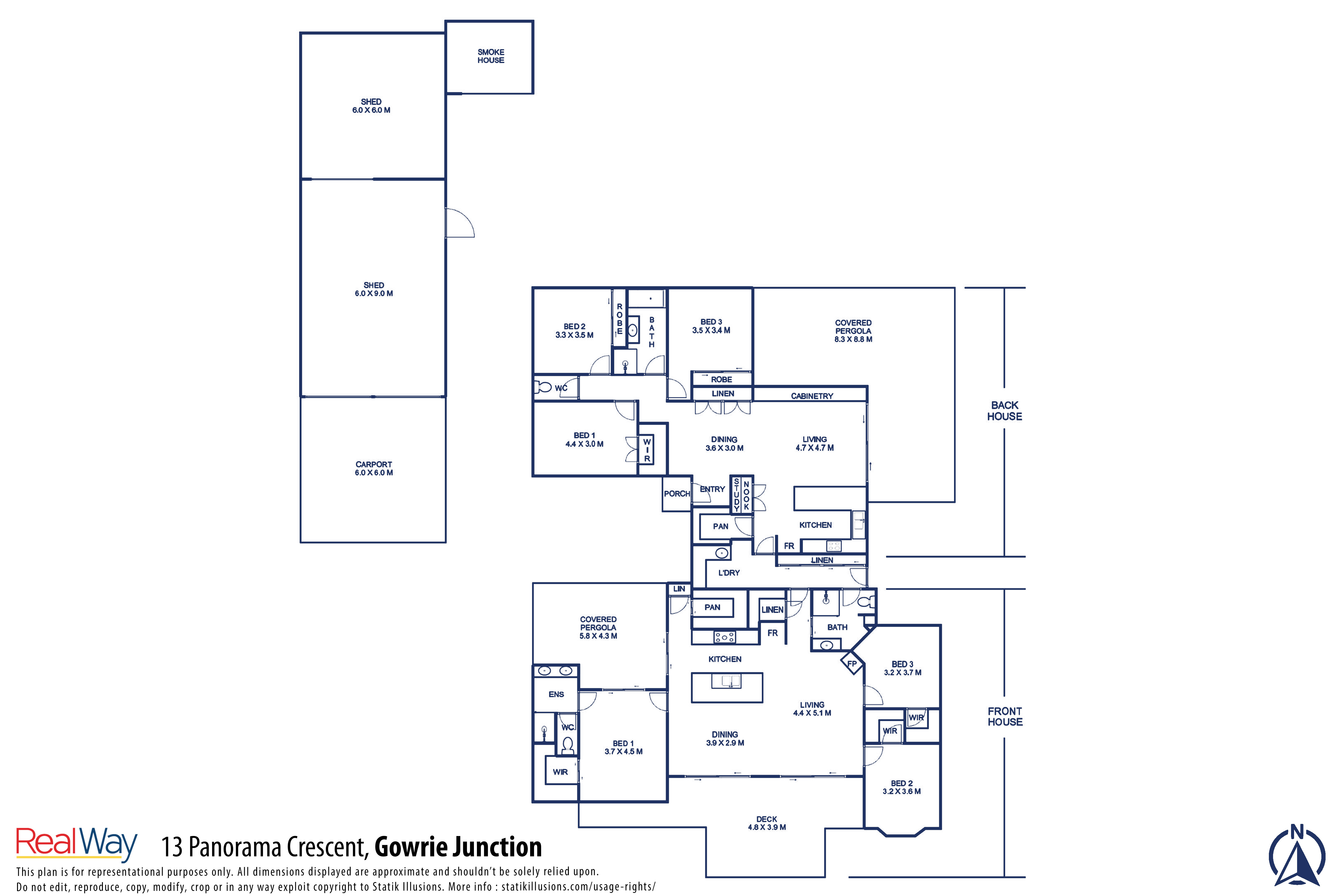 6-bedroom house at 13 Panorama Crescent, Gowrie Junction, QLD 4352, Toowoomba, Queensland