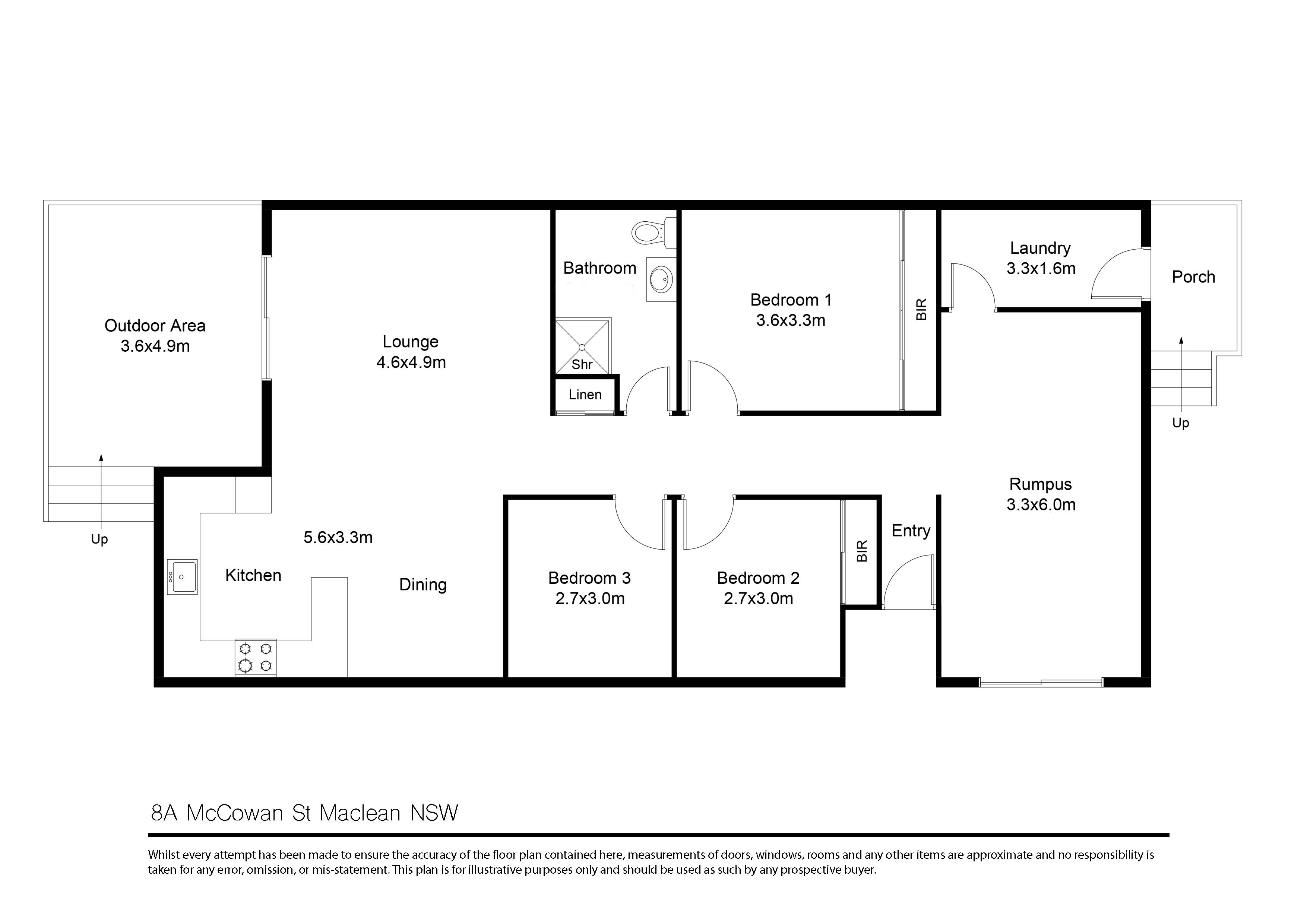 3-bedroom house at 8A MCCOWAN STREET, Maclean NSW 2463, Clarence Valley, New South Wales