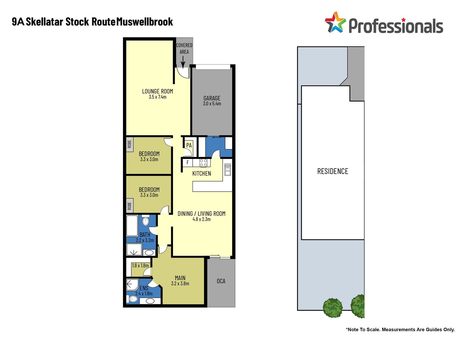3-bedroom unit at A /9 Skellatar Stock Route, Muswellbrook, Nsw, 2333, Muswellbrook, New South Wales