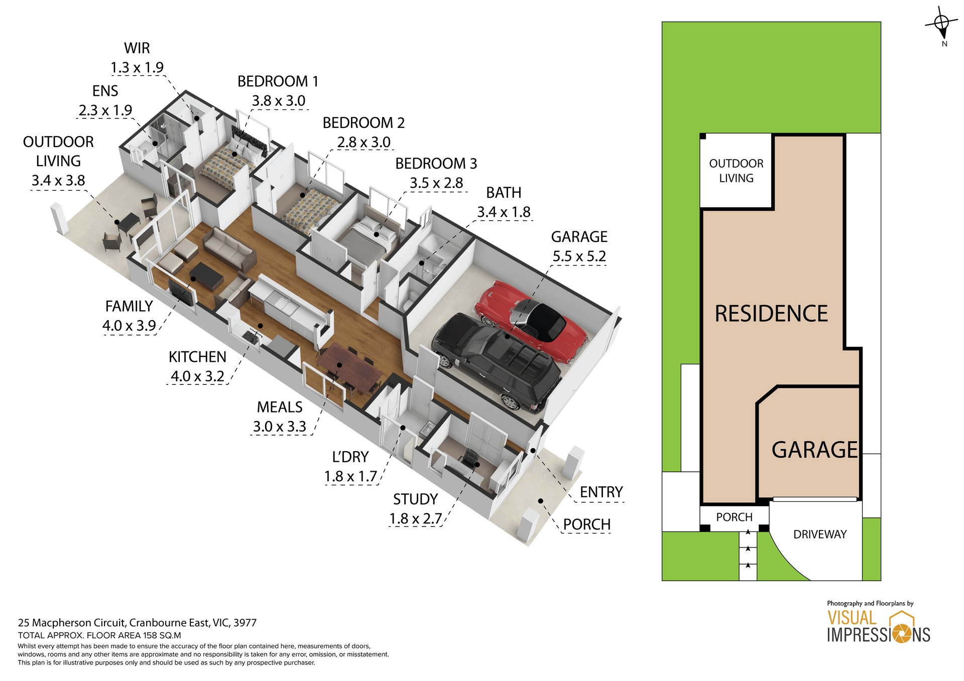 3-bedroom house at 25 Macpherson Circuit, Cranbourne East, VIC 3977, Casey, Victoria