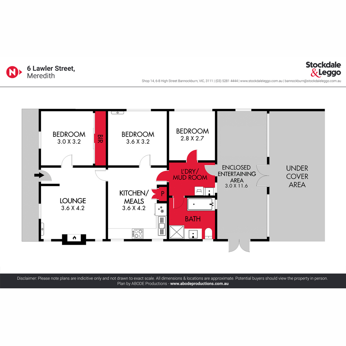 3-bedroom house at 6 LAWLER STREET, Meredith VIC 3333, Golden Plains, Victoria