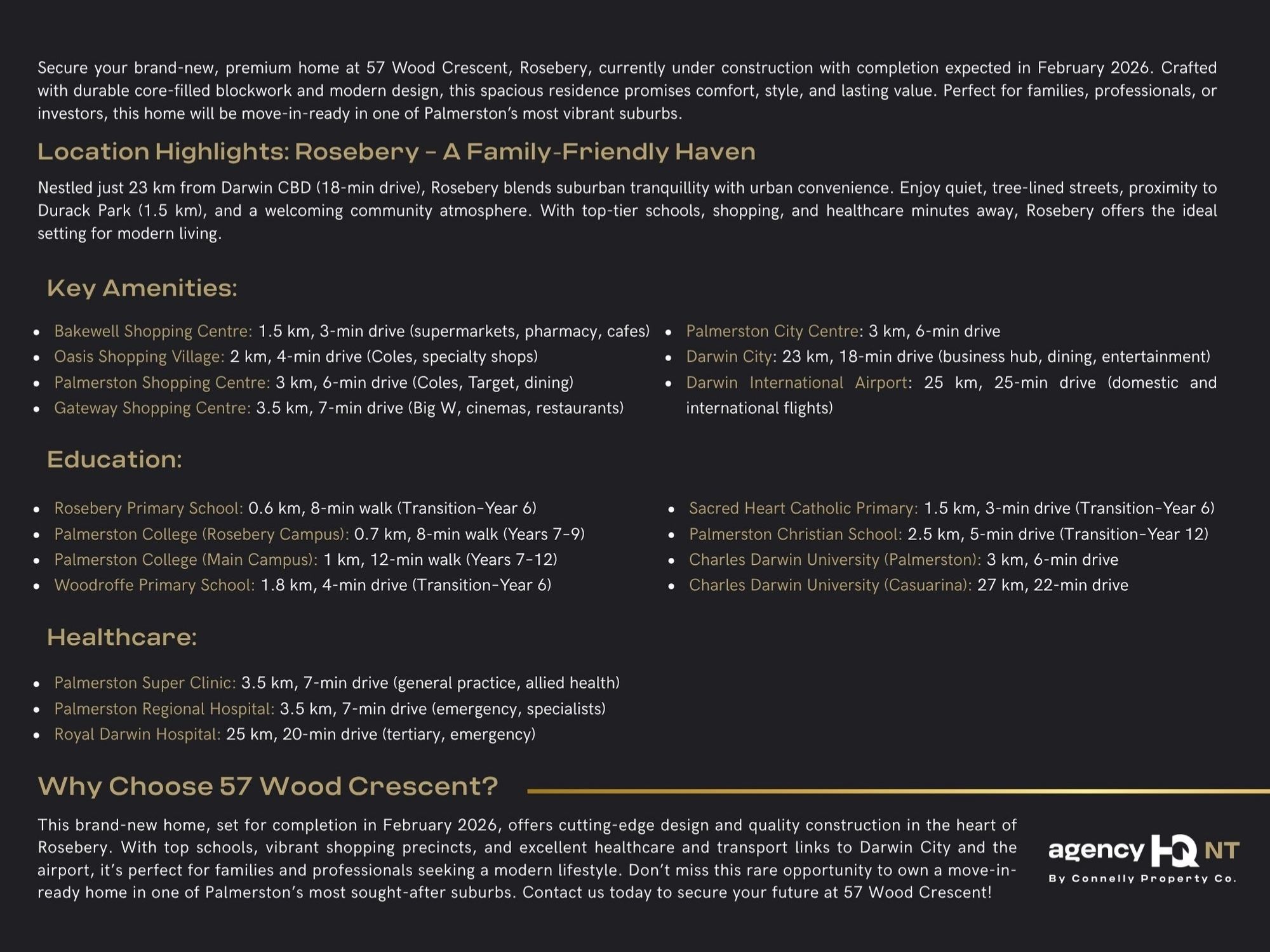 4-bedroom house at 57 Wood Crescent, Rosebery, Nt, 0832, Palmerston, Northern Territory
